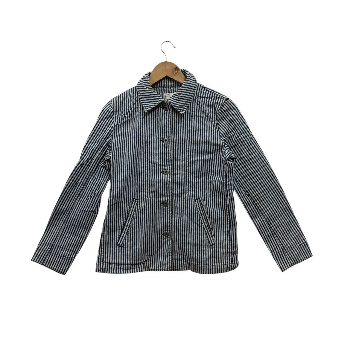 SHIPS Ships Hickory Chore Jacket Japanese Brand Size US S / EU 44-46 / 1 - 1 Thumbnail