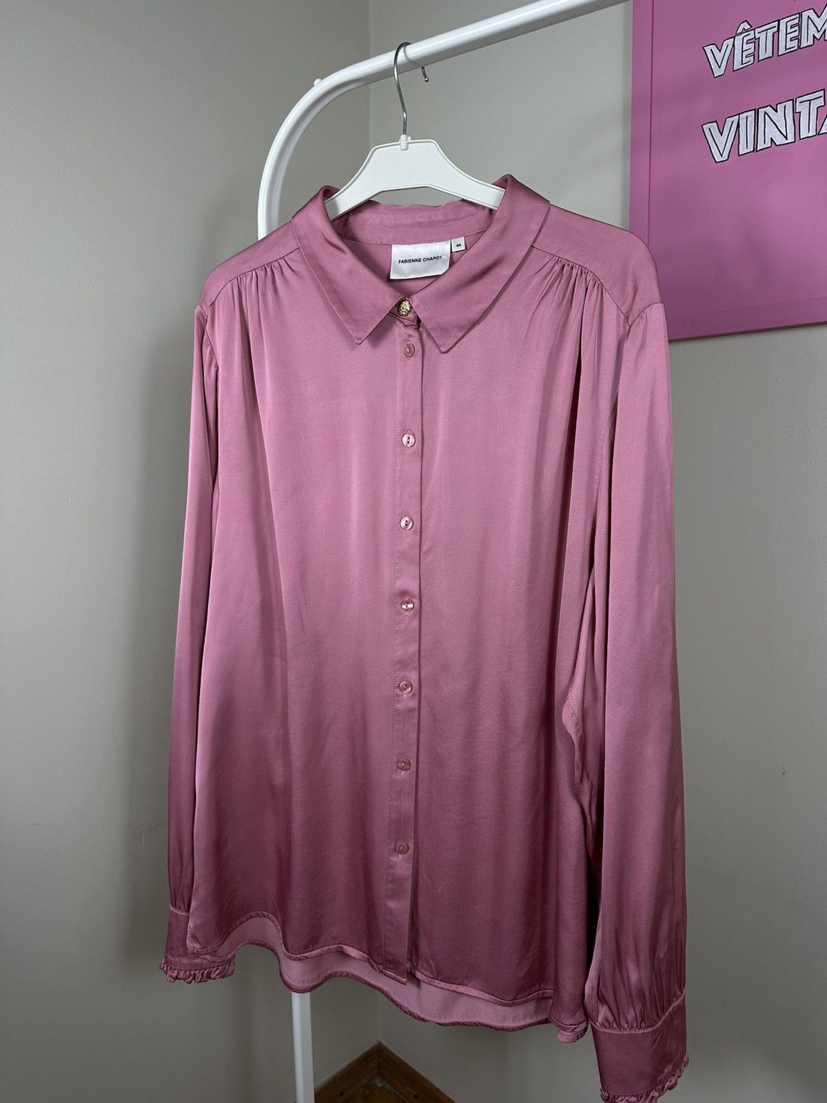 Other Fabienne Chapot Luca Blouse Button Up Size M / US 6-8 / IT 42-44 - 5 Thumbnail