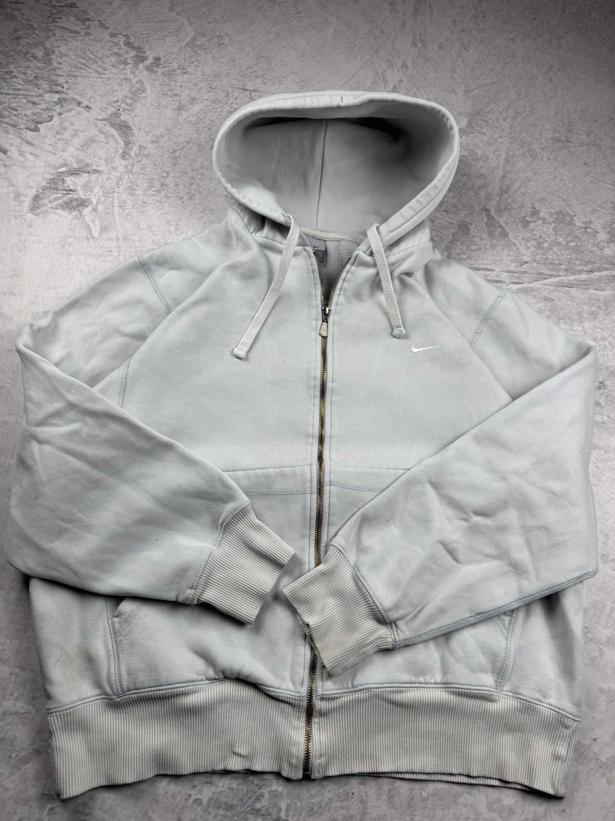 Nike × Vintage NIKE VINTAGE CENTER LOGO OVERSIZE BOXY HOODIE Size US L / EU 52-54 / 3 - 7 Thumbnail