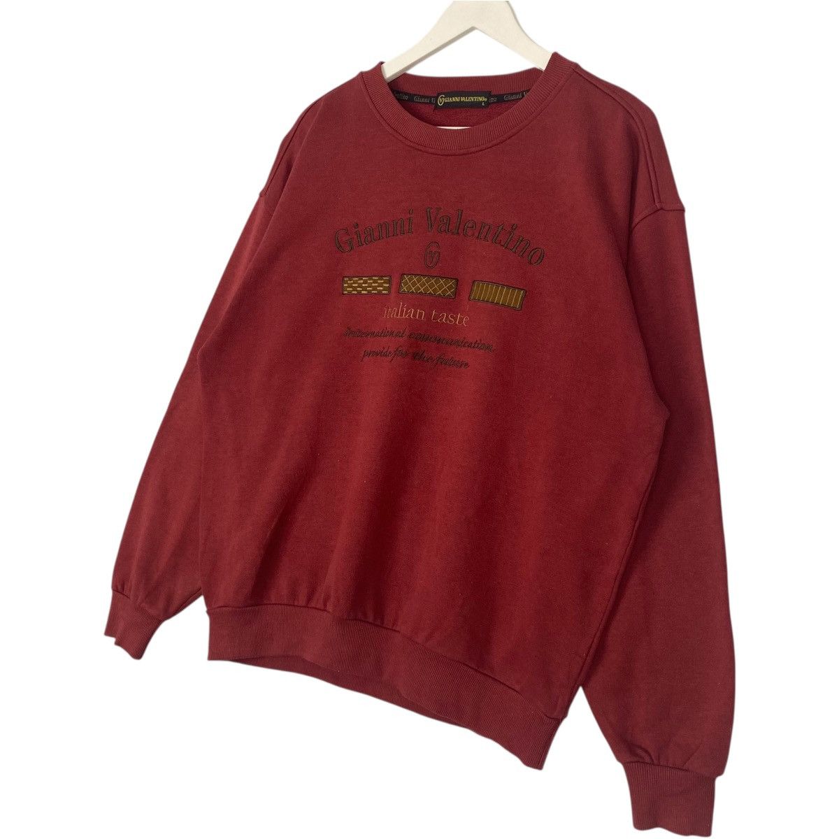 Gianni Valentino Vintage Gianni Valentino Sweatshirt Crewneck Big Logo Size L Size L / US 10 / IT 46 - 2 Thumbnail