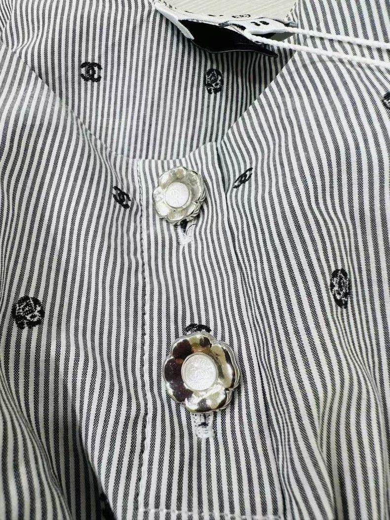 Chanel Chanel 24P gray pearl waist pleated suspender vest Size XS / US 0-2 / IT 36-38 - 5 Thumbnail