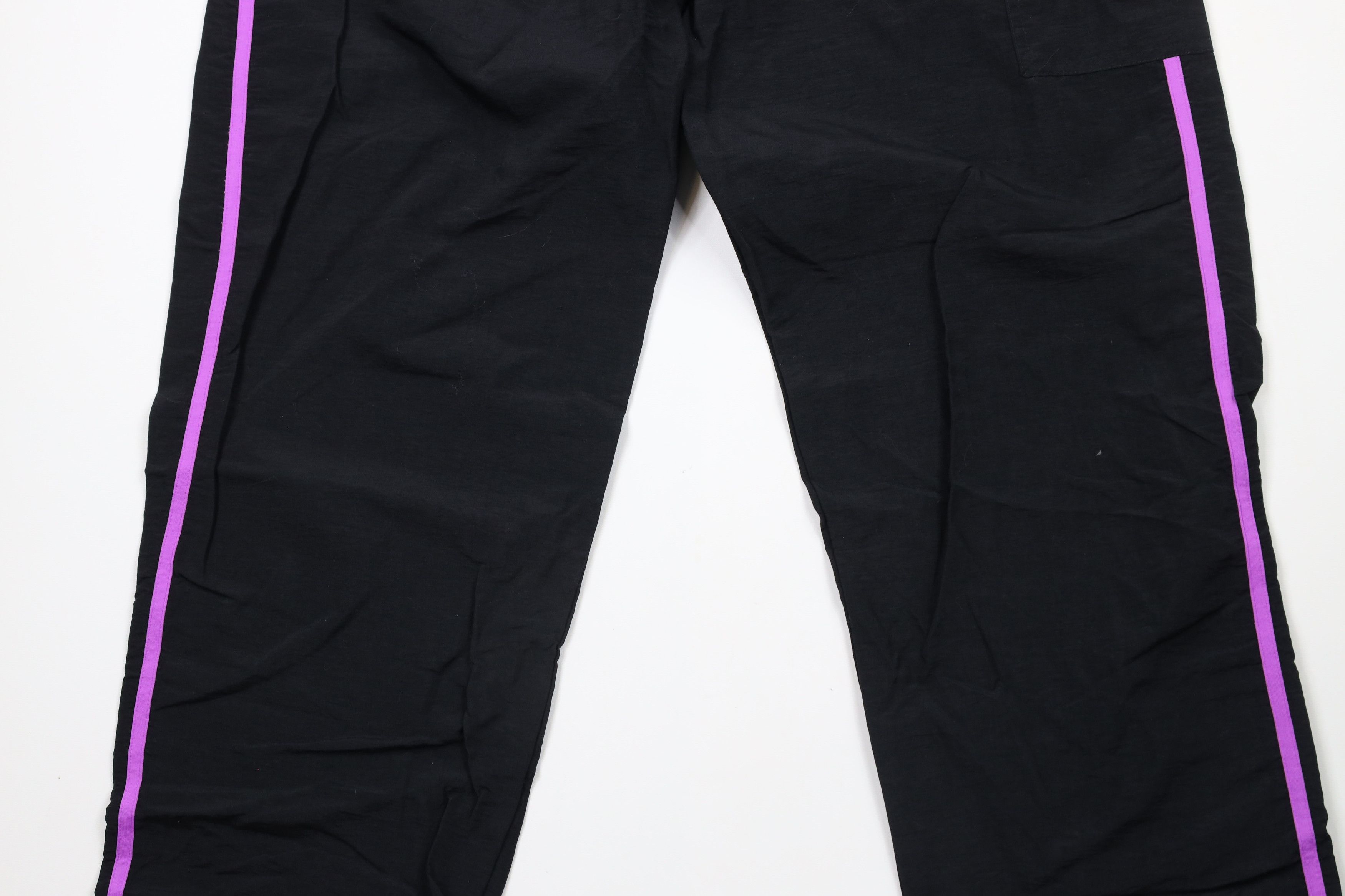 Vintage Vintage Y2K Streetwear Flared Wide Leg Cargo Pants Black Size 32" / US 10 / IT 46 - 3 Thumbnail