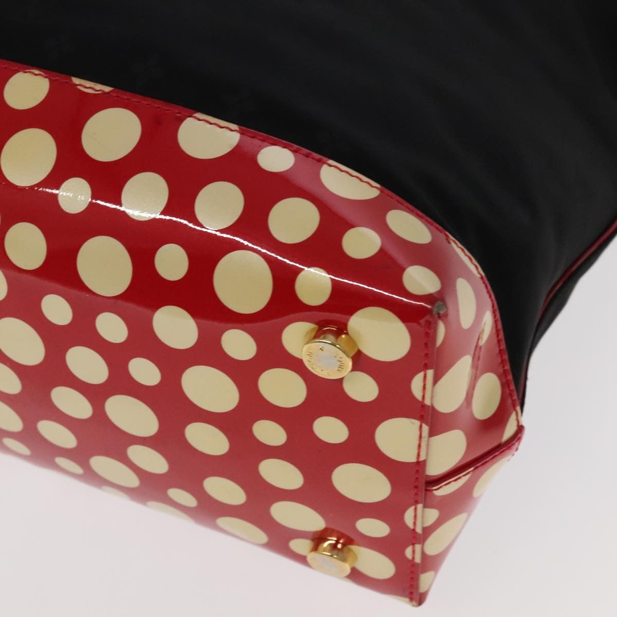 Louis Vuitton LOUIS VUITTON Vernis Dot Infinity Lockit MM Hand Bag M40681 Size ONE SIZE - 9 Thumbnail