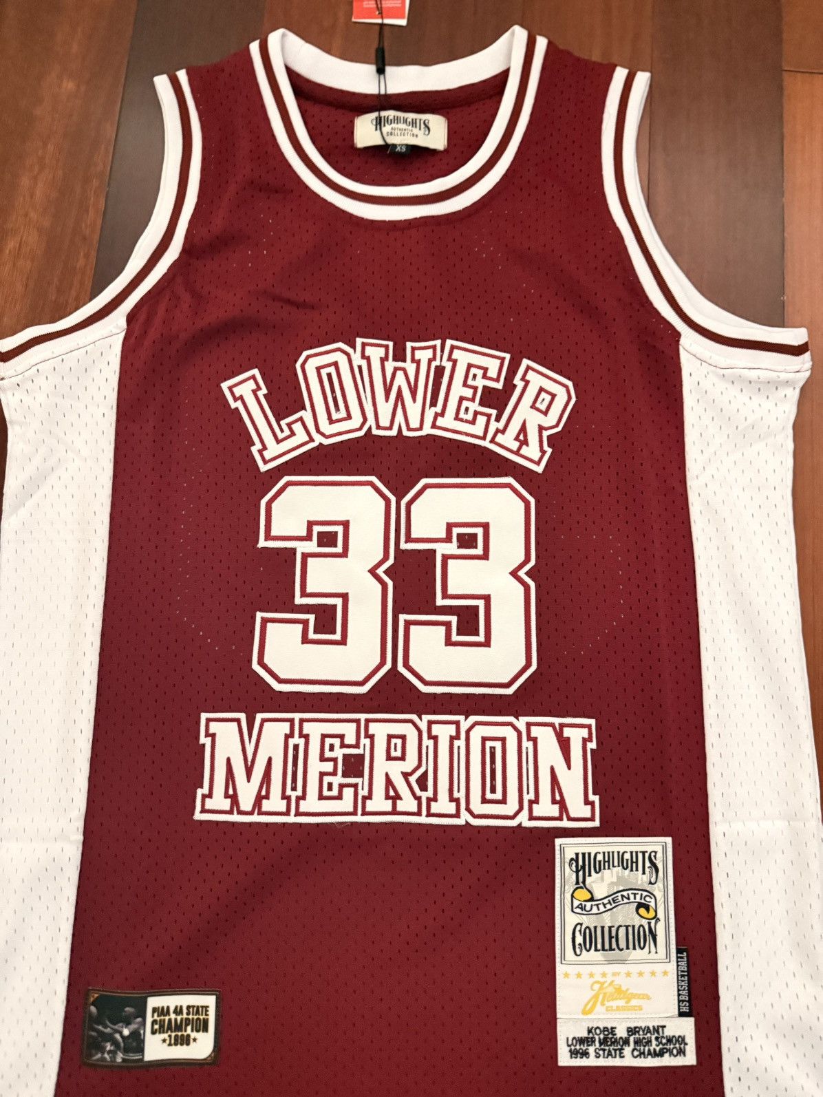 Other Kobe Bryant Lower Merion High Stitched Jersey (Unisex) Size US XS / EU 42 / 0 - 2 Thumbnail