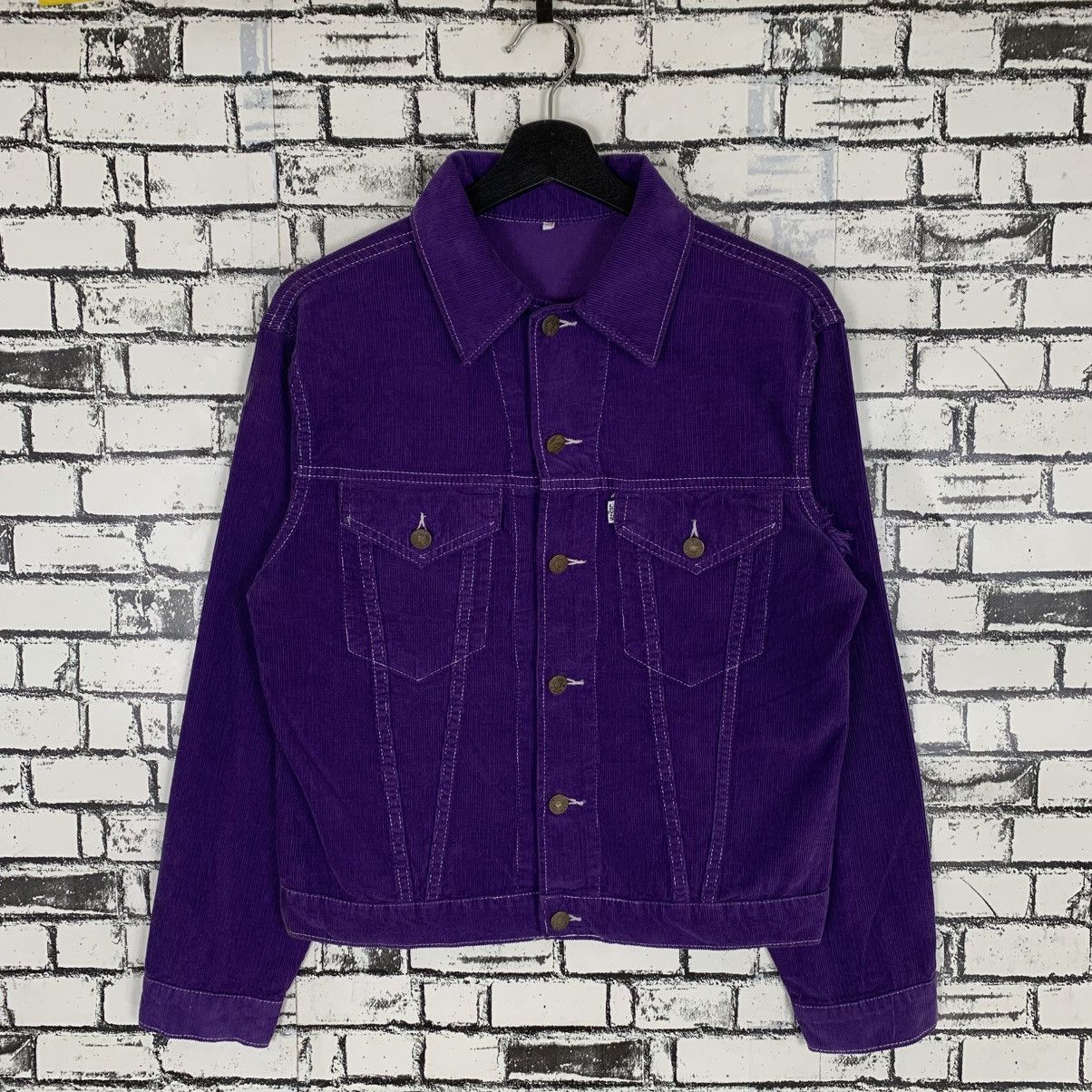 Levi's Vintage Levis White Label Corduroy Jacket Size S / US 4 / IT 40 - 1 Thumbnail