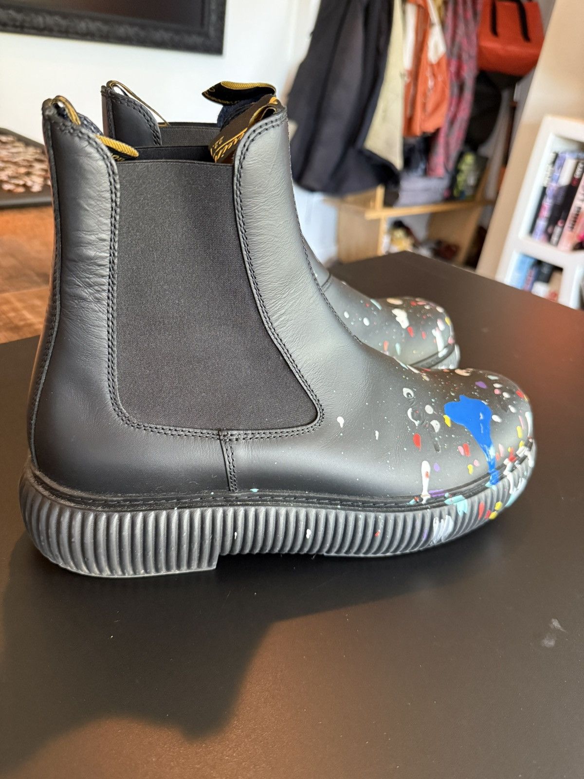 Gallery Dept. × Lanvin Arpege Ankle Boots Black (Multicolor) Size US 11 / EU 44 - 1 Thumbnail