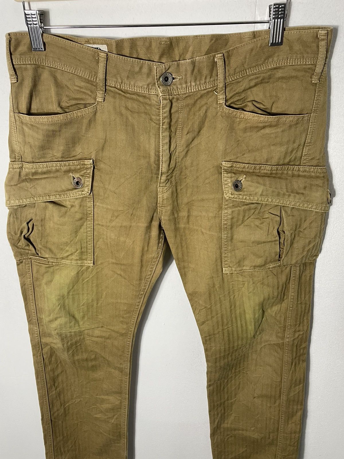 Spellbound Vintage Spellbound Army Look Like Trousers Size US 33 - 3 Thumbnail