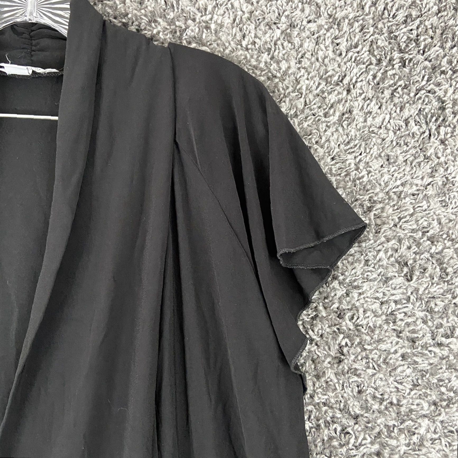 Vintage DRESSBARN Petite PXL Black Cardigan Sweater Short Sleeve Womens Size XL / US 12-14 / IT 48-50 - 5 Thumbnail