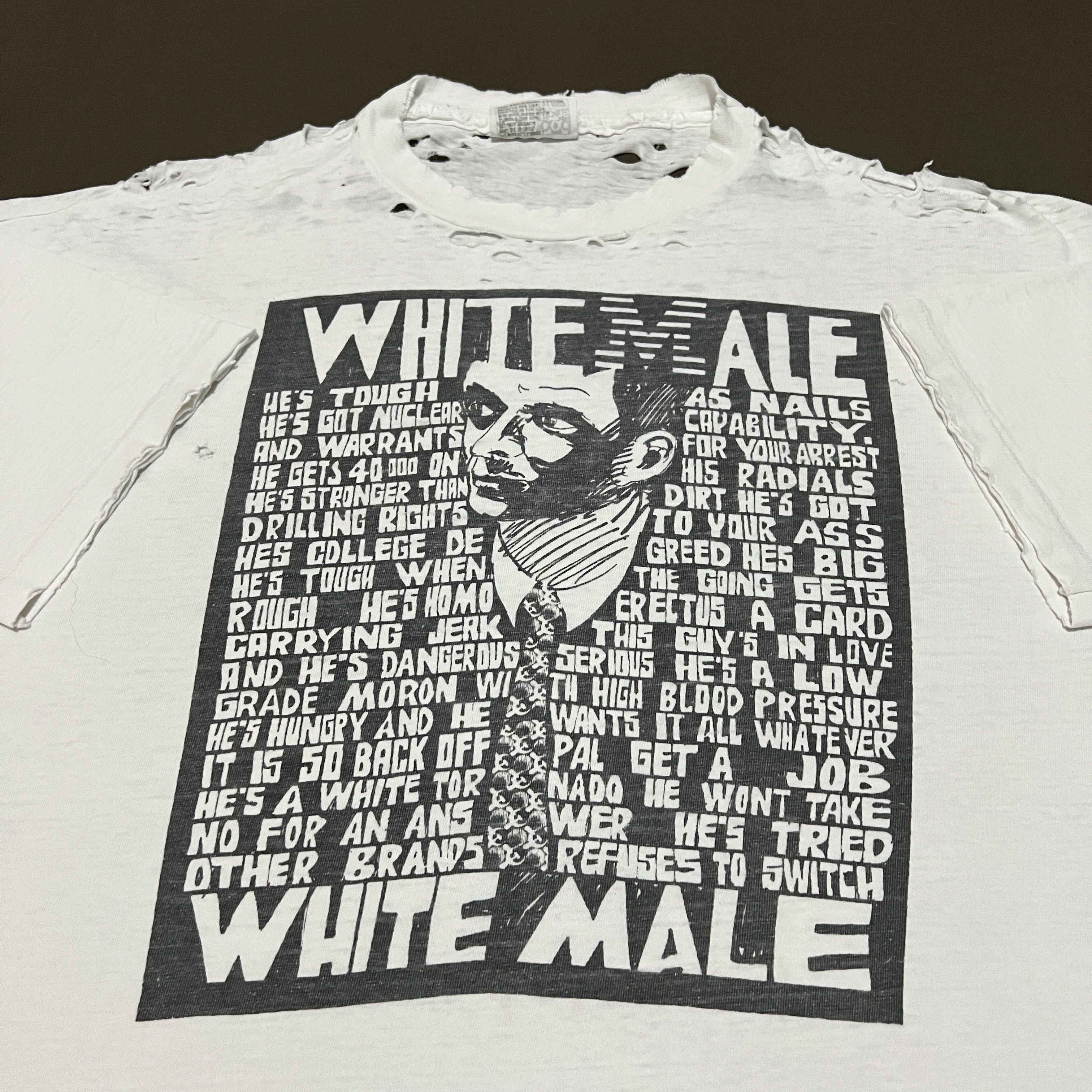 Vintage 90s Wildwood Productions Tee Distressed Hitler Stalin Size US XL / EU 56 / 4 - 1 Thumbnail