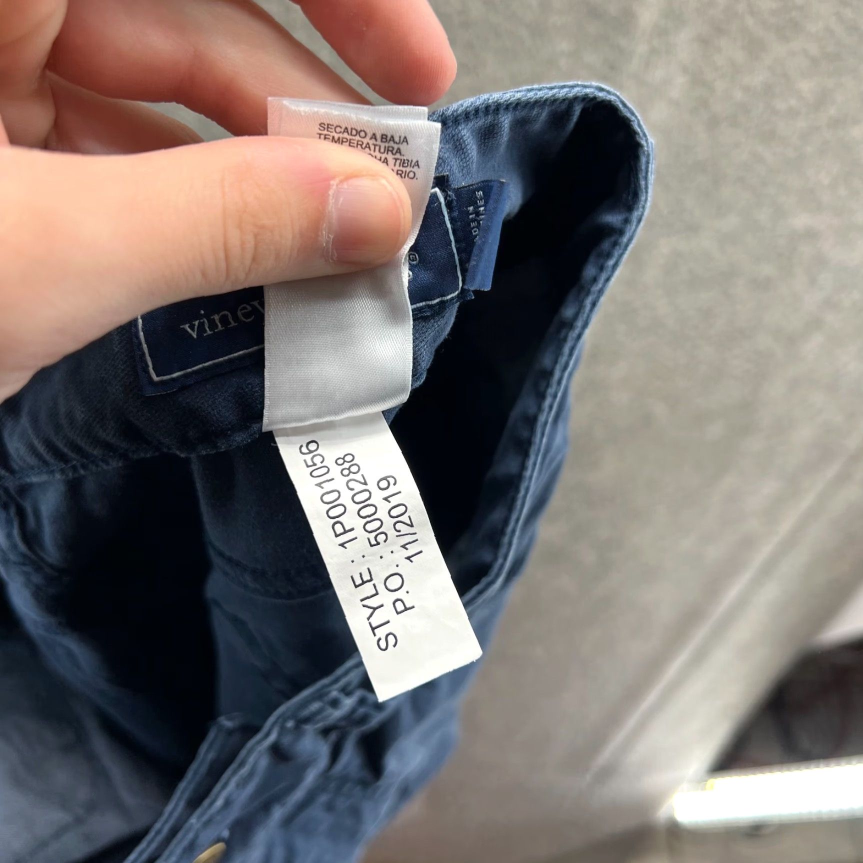Vineyard Vines Vineyard Vines Pants 32x30 Blue Chino Flat Front Trouser Island 5 Five Canvas Mens Size US 32 / EU 48 - 5 Thumbnail