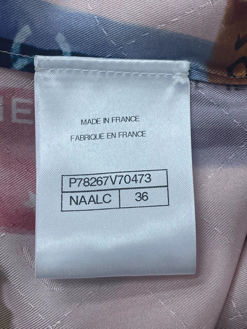 Chanel chanel 24K printed silk colour printed suspenders Size XS / US 0-2 / IT 36-38 - 5 Thumbnail