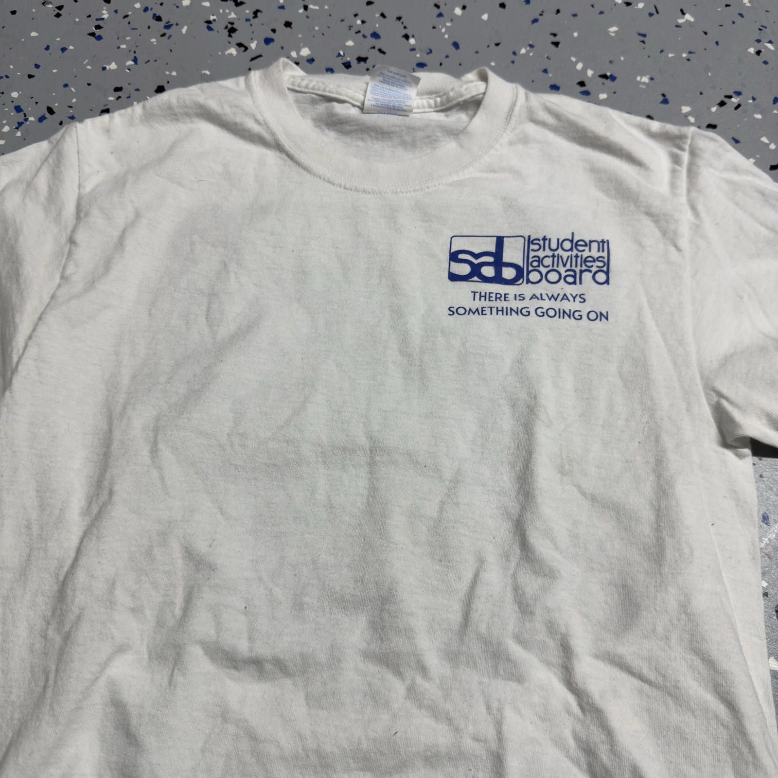 Designer White tee SAB Students 2022 Campus Ruckus White Small Men Size US S / EU 44-46 / 1 - 2 Thumbnail