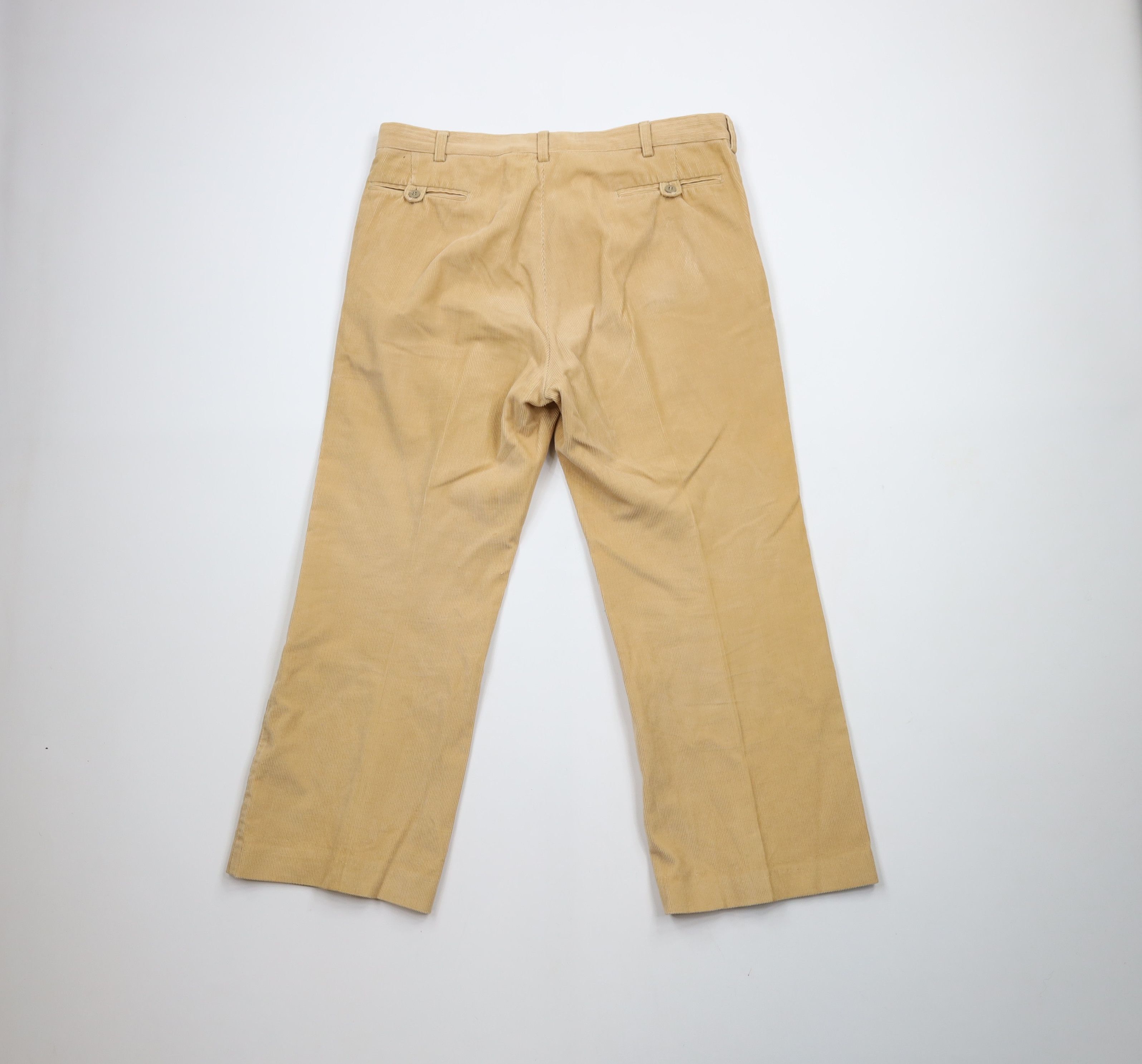 Vintage Vintage 70s Streetwear Wide Leg Bell Bottoms Corduroy Pants Size US 36 / EU 52 - 11 Thumbnail