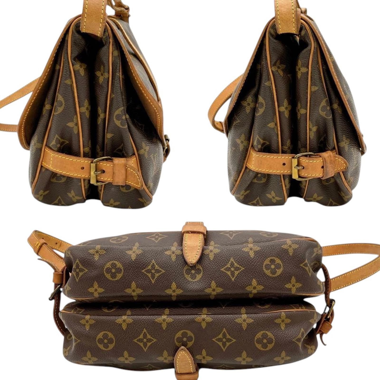 Louis Vuitton Louis Vuitton - Monogram Canvas Shoulder Bag Size ONE SIZE - 3 Thumbnail