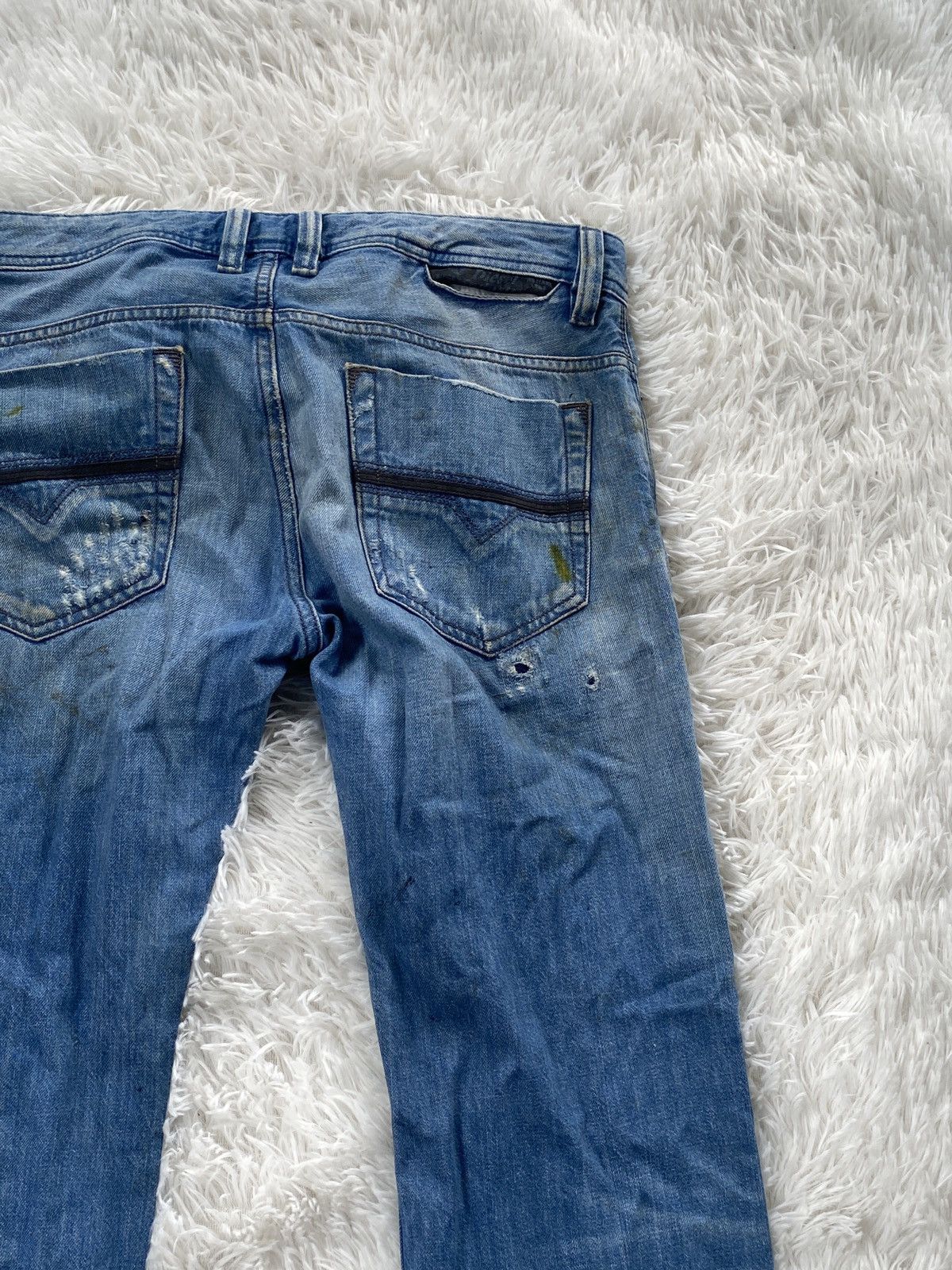 Diesel 💥BINDING NOW💥Diesel Industry Safado Rare Men’s Jeans Italy Size US 33 - 9 Thumbnail