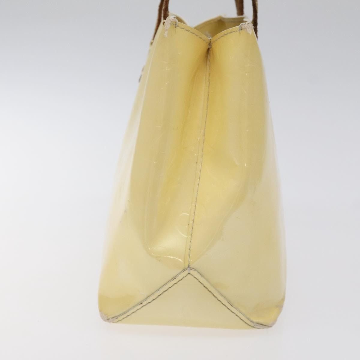Louis Vuitton LOUIS VUITTON Monogram Vernis Reade PM Hand Bag Perle M91336 Size ONE SIZE - 4 Thumbnail