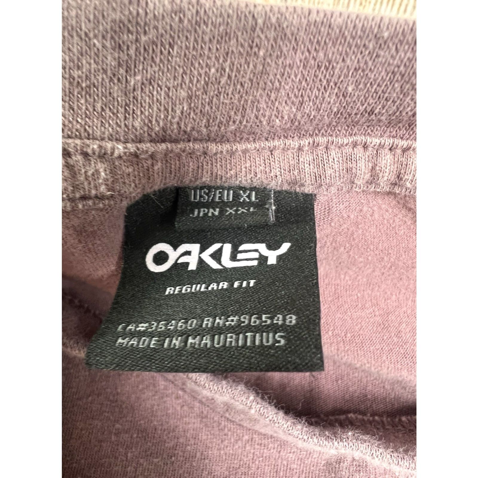 Oakley Oakley Mark II Tee 2.0 T Shirt Maroon Logo Size XL Regular Fit Men Short Sleeve Logo Outdoor Classic XL Mens Size US XL / EU 56 / 4 - 4 Thumbnail