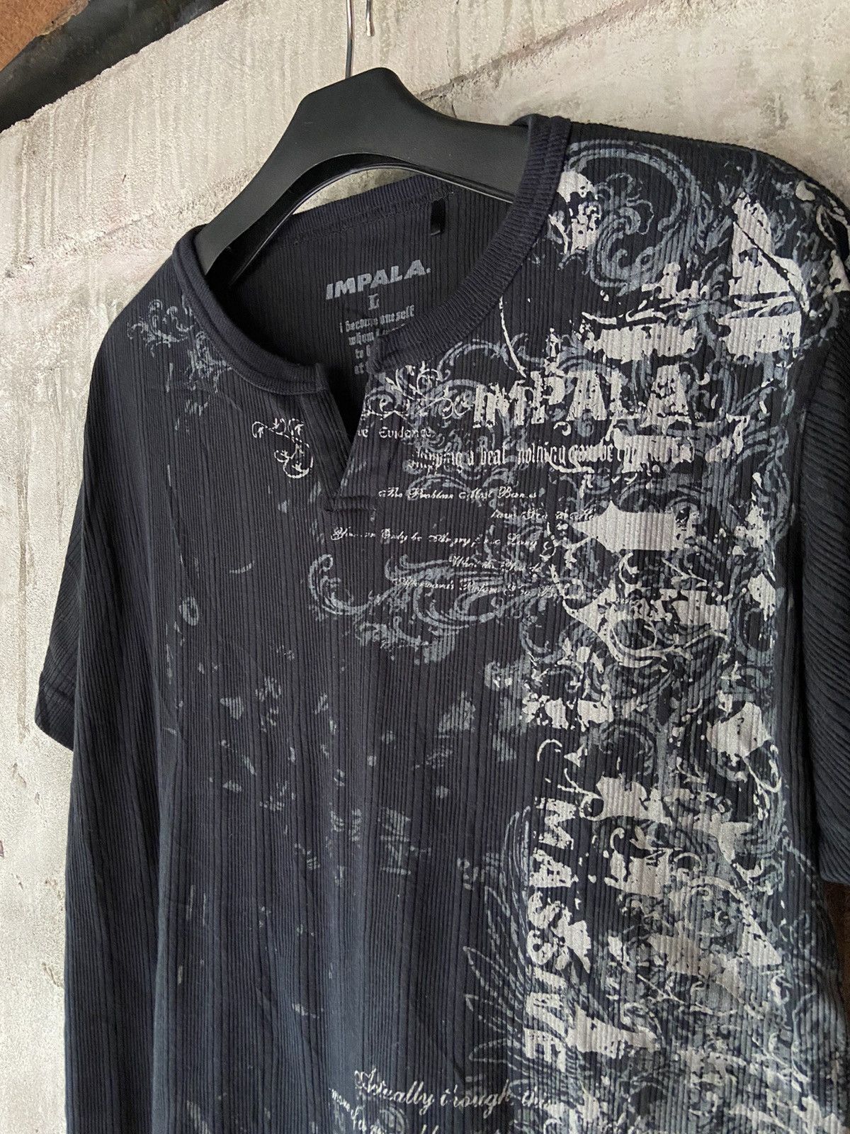 Beauty Beast × Hysteric Glamour × Japanese Brand JAPANESE IMPALA POEM QUOTED TEE Size US L / EU 52-54 / 3 - 2 Thumbnail