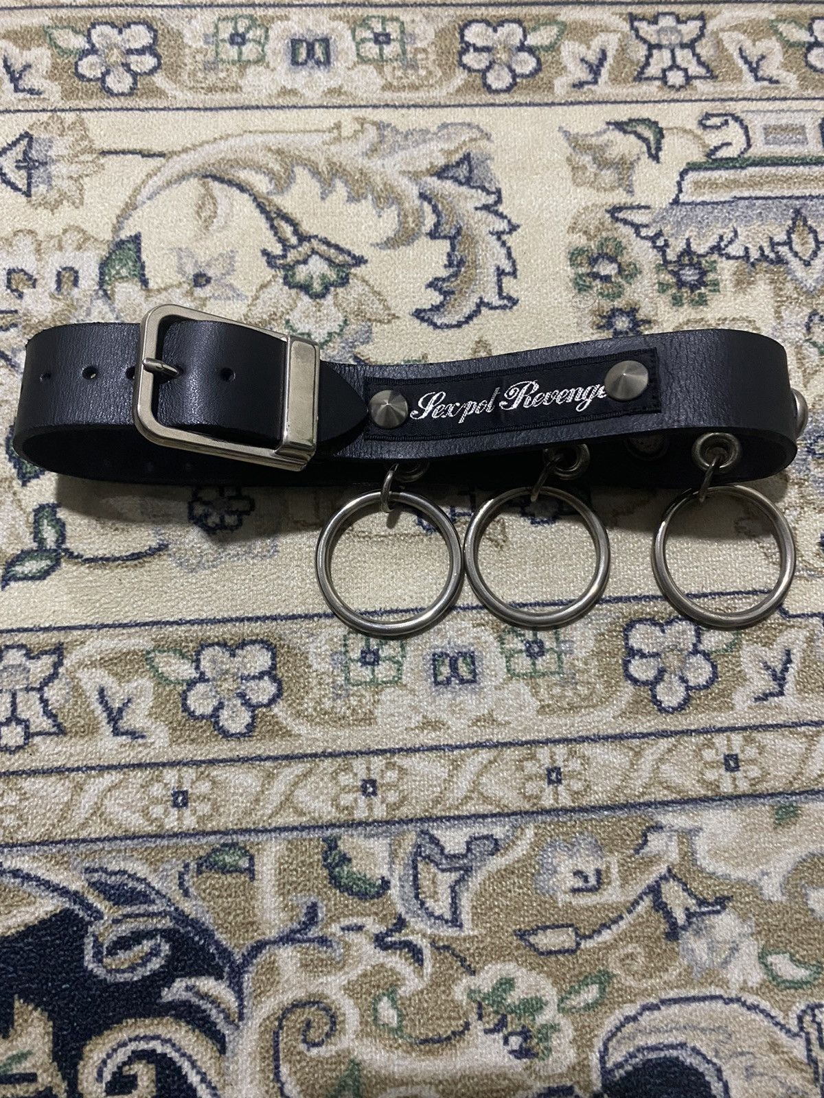 Revenge × Seditionaries Vtg Leather Sex Punk Revenge Wrist/Necklace Choker Bondage Size ONE SIZE - 6 Thumbnail