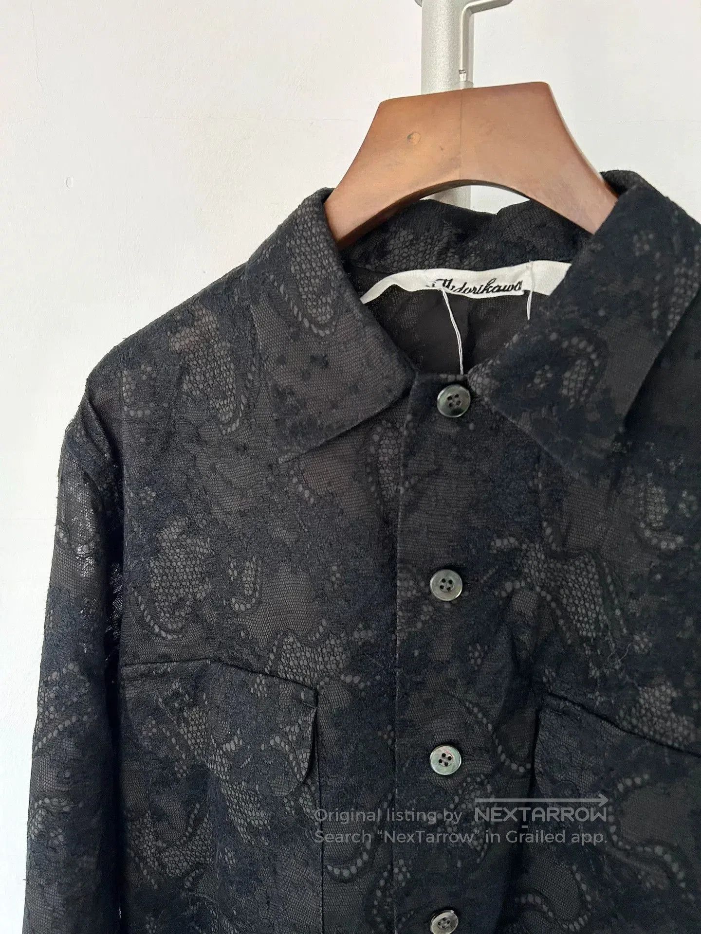 Midorikawa Midorikawa Heavy Crafted Lace Shirt. Size US M / EU 48-50 / 2 - 2 Thumbnail