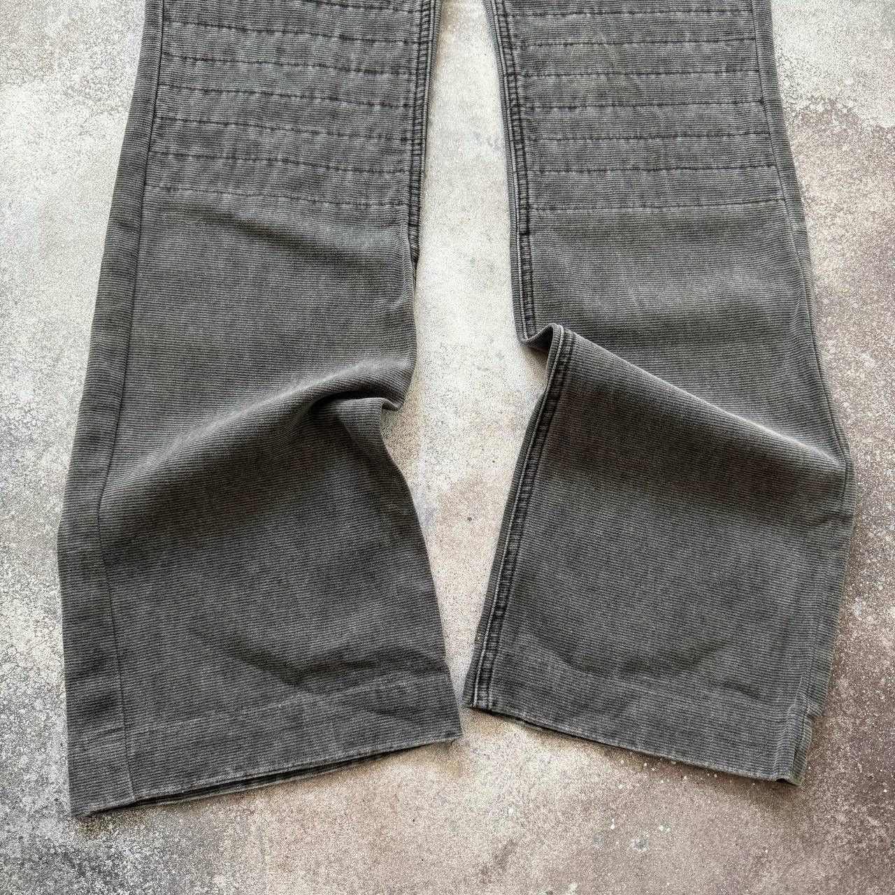 Hysteric Glamour × Japanese Brand × Vintage Amazing Zip Details Flared Washed Jeans Size 27" / US 4 / IT 40 - 8 Thumbnail