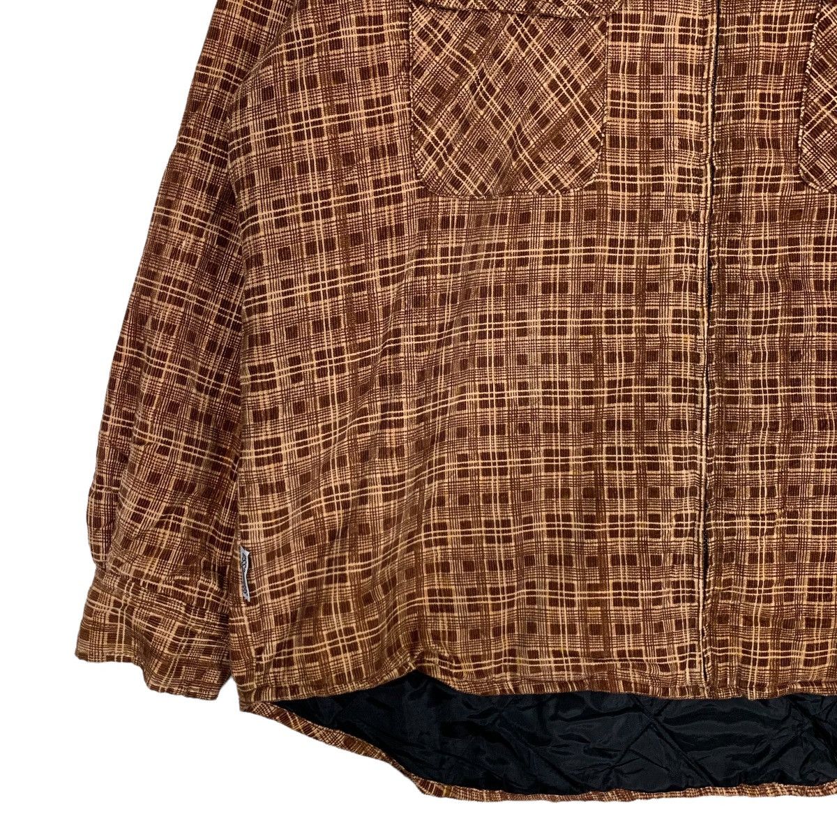 Japanese Brand SCOMMESSA Checked Plaid Zipper Flannel Jacket #0384-C18 Size US L / EU 52-54 / 3 - 3 Thumbnail