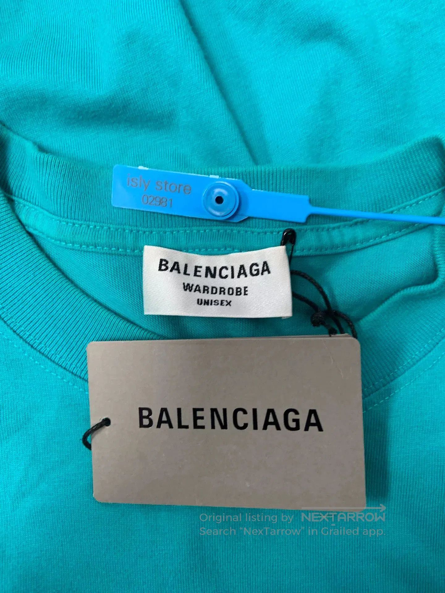 Balenciaga Balenciaga Logo Embroidered Loose T. Size M / US 6-8 / IT 42-44 - 4 Thumbnail