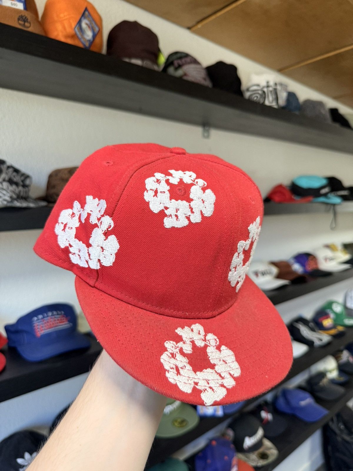 DENIM TEARS Denim Tears All Over Print Hat Size ONE SIZE - 3 Thumbnail