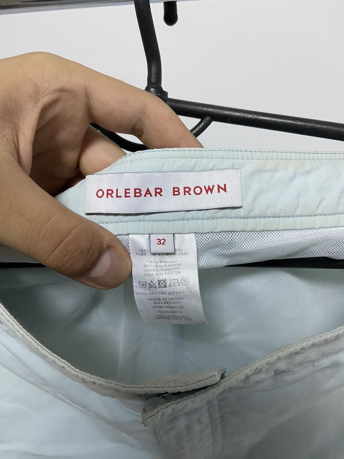 Orlebar Brown Orlebar Brown Beach Swim Vintage Shorts Y2K Logo Size US 32 / EU 48 - 5 Thumbnail