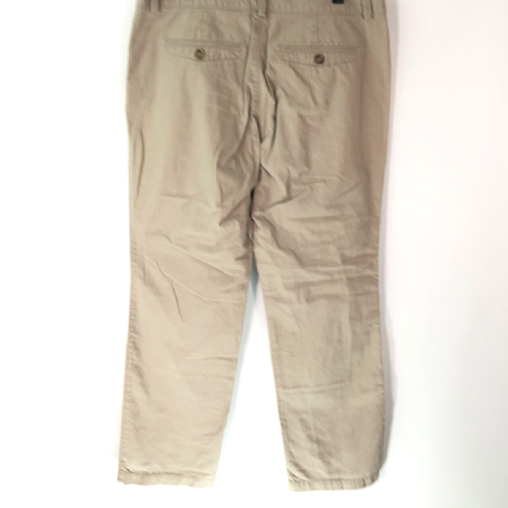 Dockers VINTAGE Dockers Women's Casual Tan Dress Pants Size 12 Regular Flat Front Straight 34X31 Classic Fit Machine Washable Size 34" / US 12 / IT 48 - 2 Thumbnail