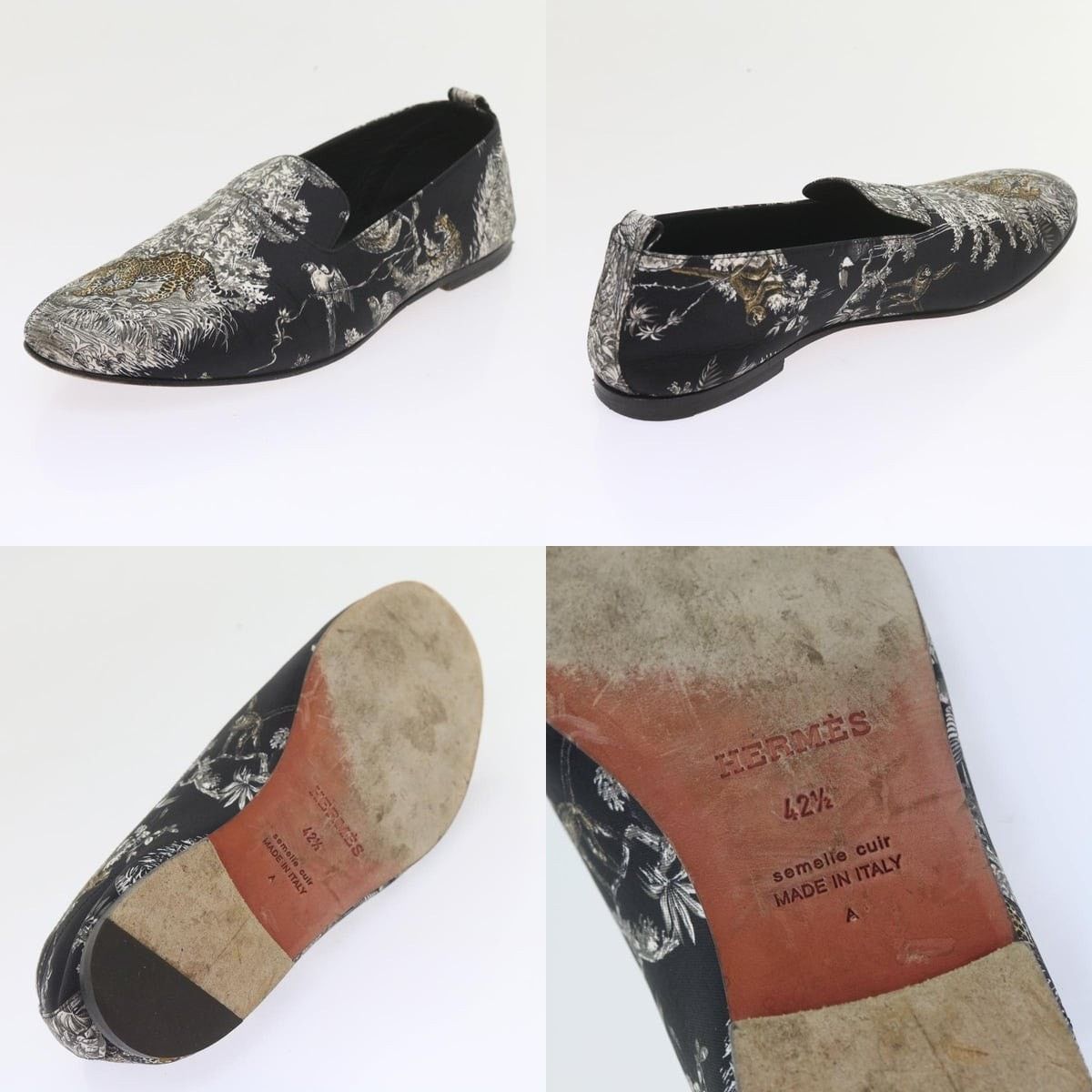 Hermes Hermes Jungle Semelle Cuir Shoes Size ONE SIZE - 6 Thumbnail