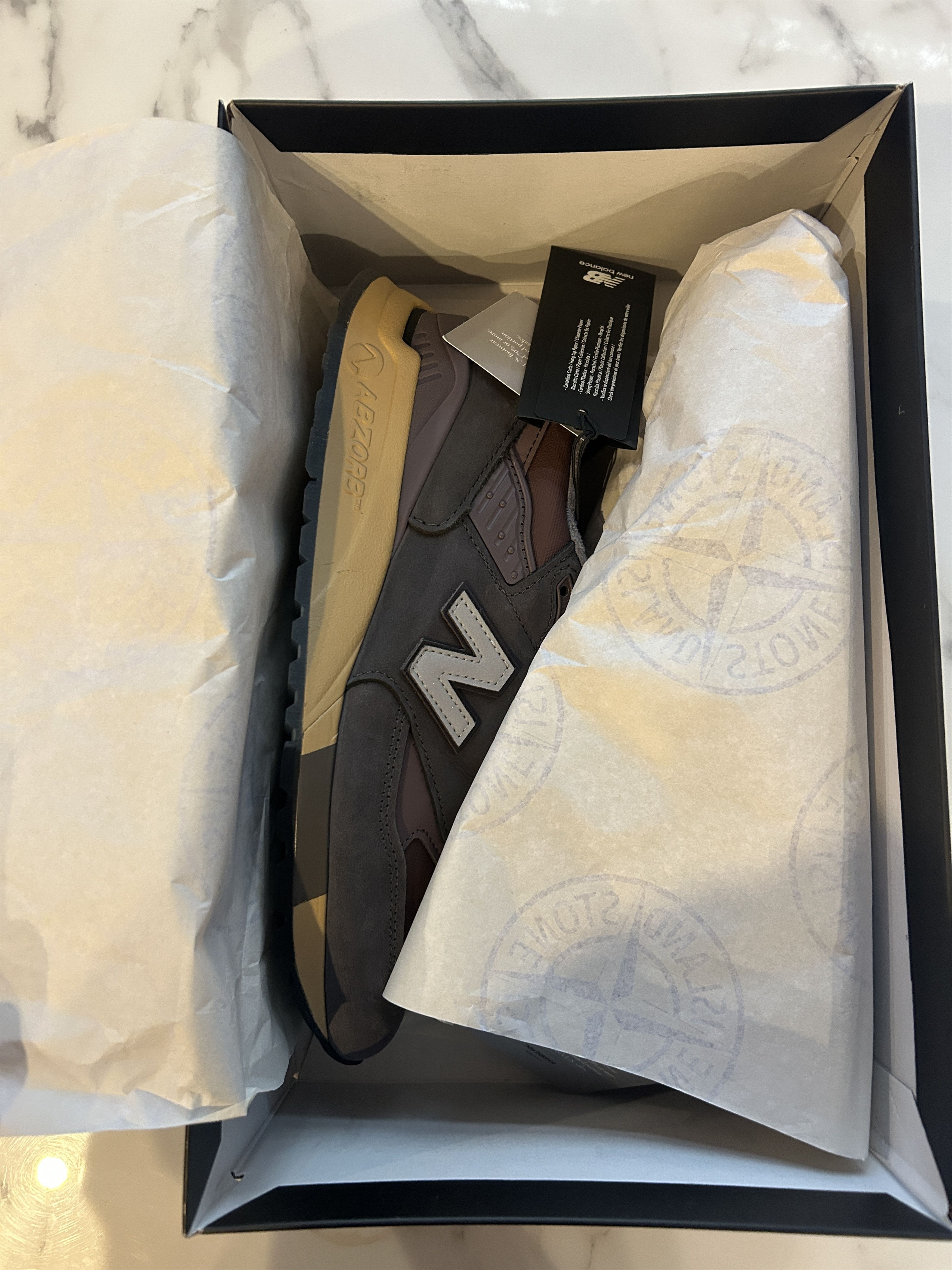 STONE ISLAND NEW BALANCE MADE IN USA 998