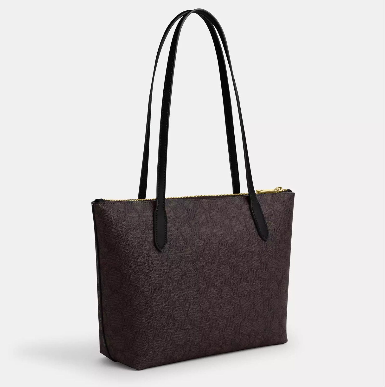 Coach Fiona Zip Tote Bag In Signature Canvas CBT18 Size ONE SIZE - 11 Thumbnail