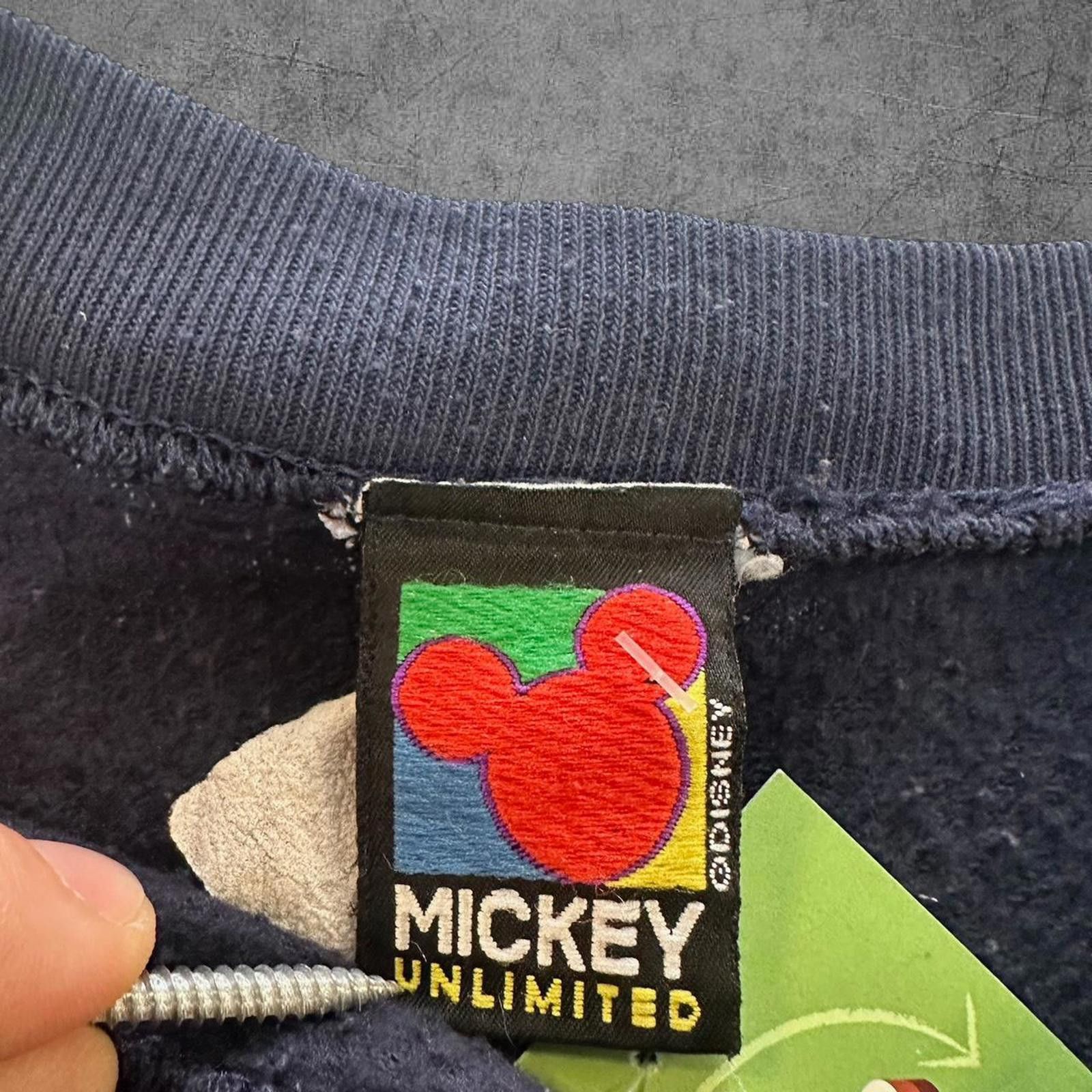 Disney 90s Mickey Mouse Crewneck Size US M / EU 48-50 / 2 - 3 Thumbnail