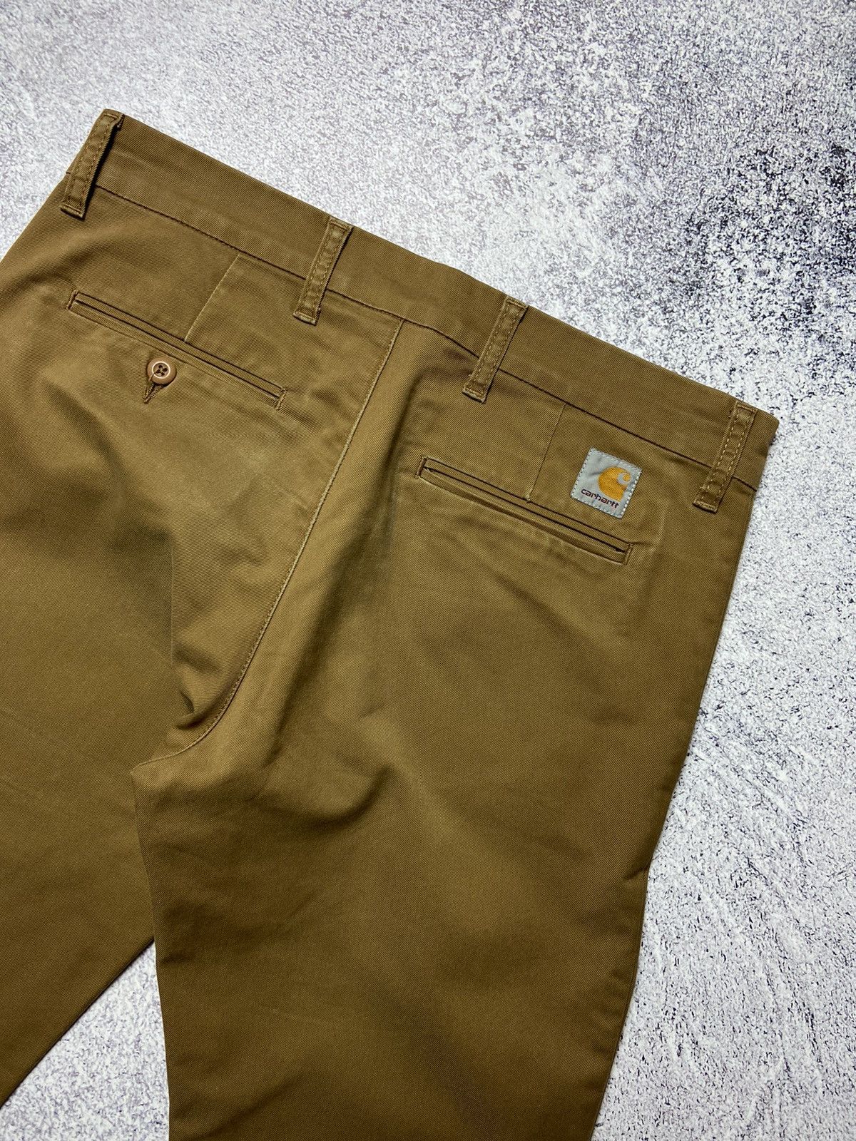 Carhartt × Designer Carhartt Sid Chinos Pants Rare Street Skate Style Fashion Size US 32 / EU 48 - 3 Thumbnail