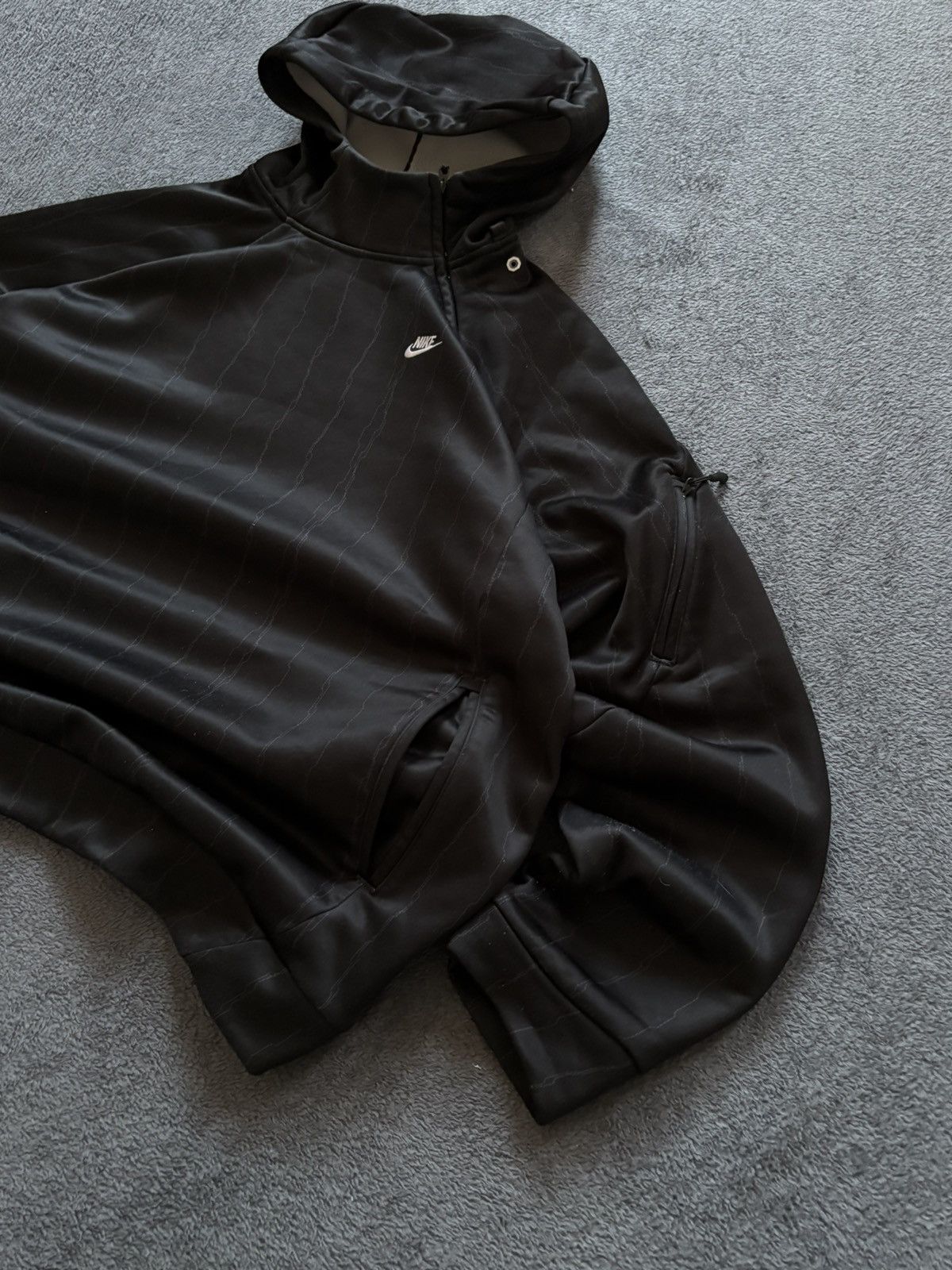 Nike 00s Nike Vintage Oversized Retro Y2K Sport Hoodie Rare Size US XL / EU 56 / 4 - 2 Thumbnail