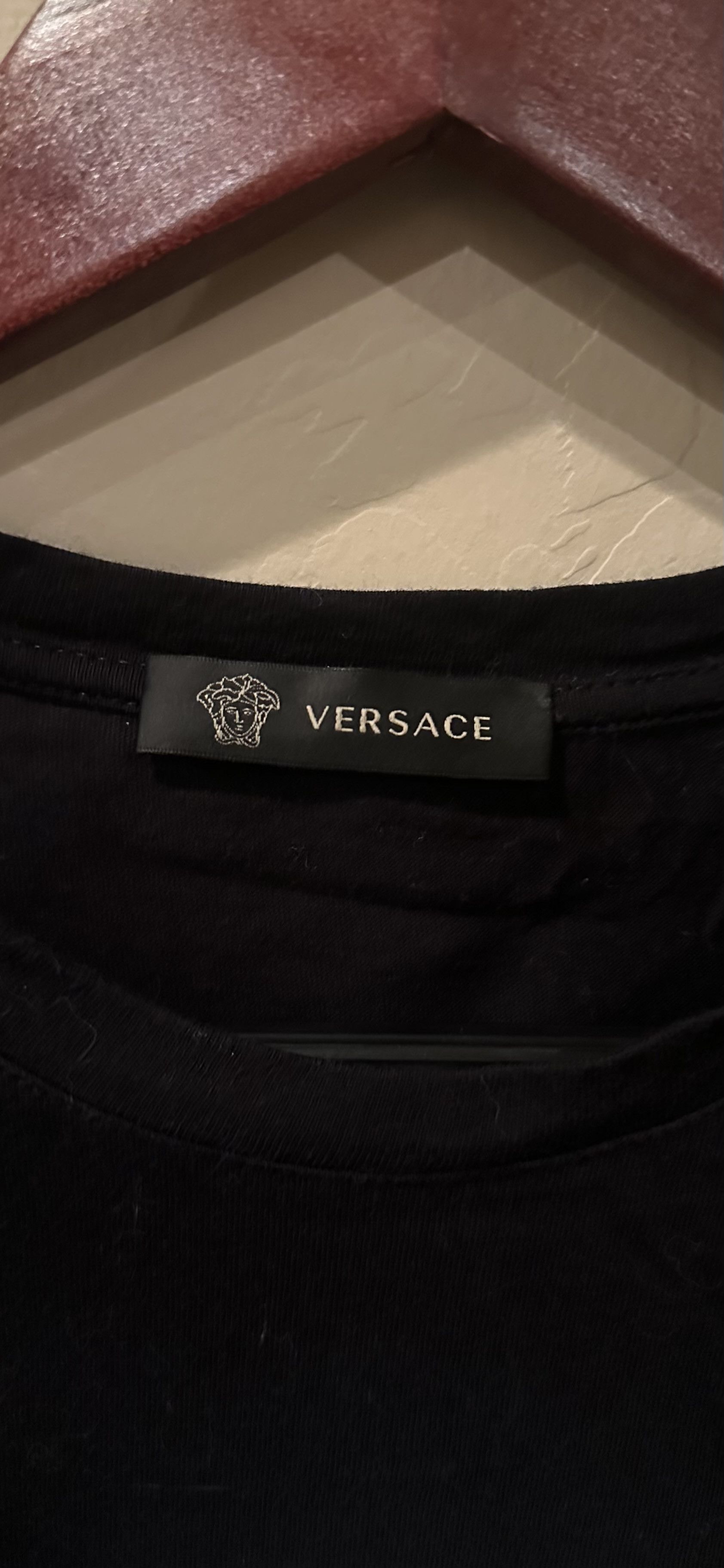 Versace Versace Black Painted Medusa T-shirt Size US XS / EU 42 / 0 - 2 Thumbnail