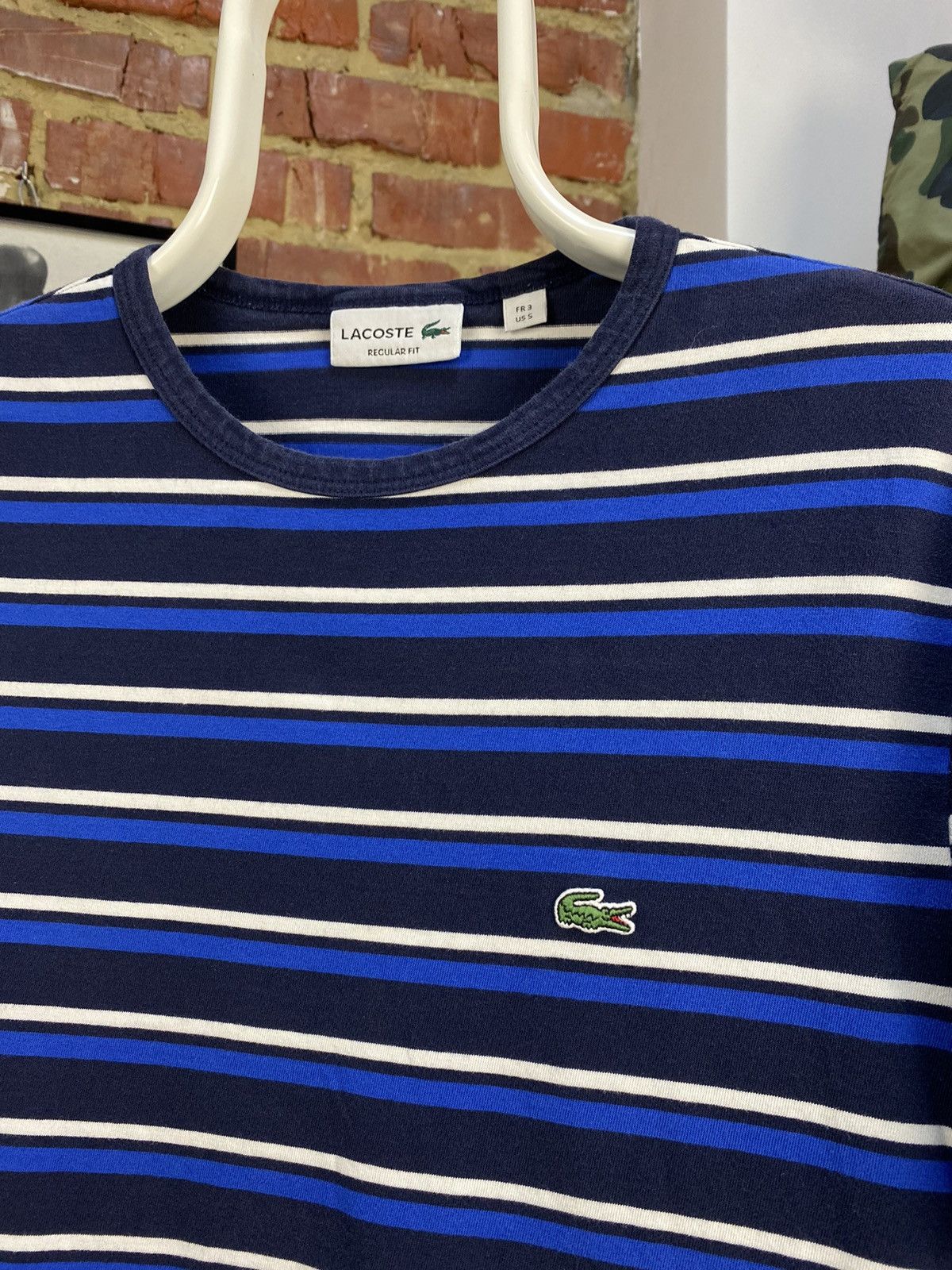 Lacoste Lacoste Striped T-Shirt Size US S / EU 44-46 / 1 - 3 Thumbnail