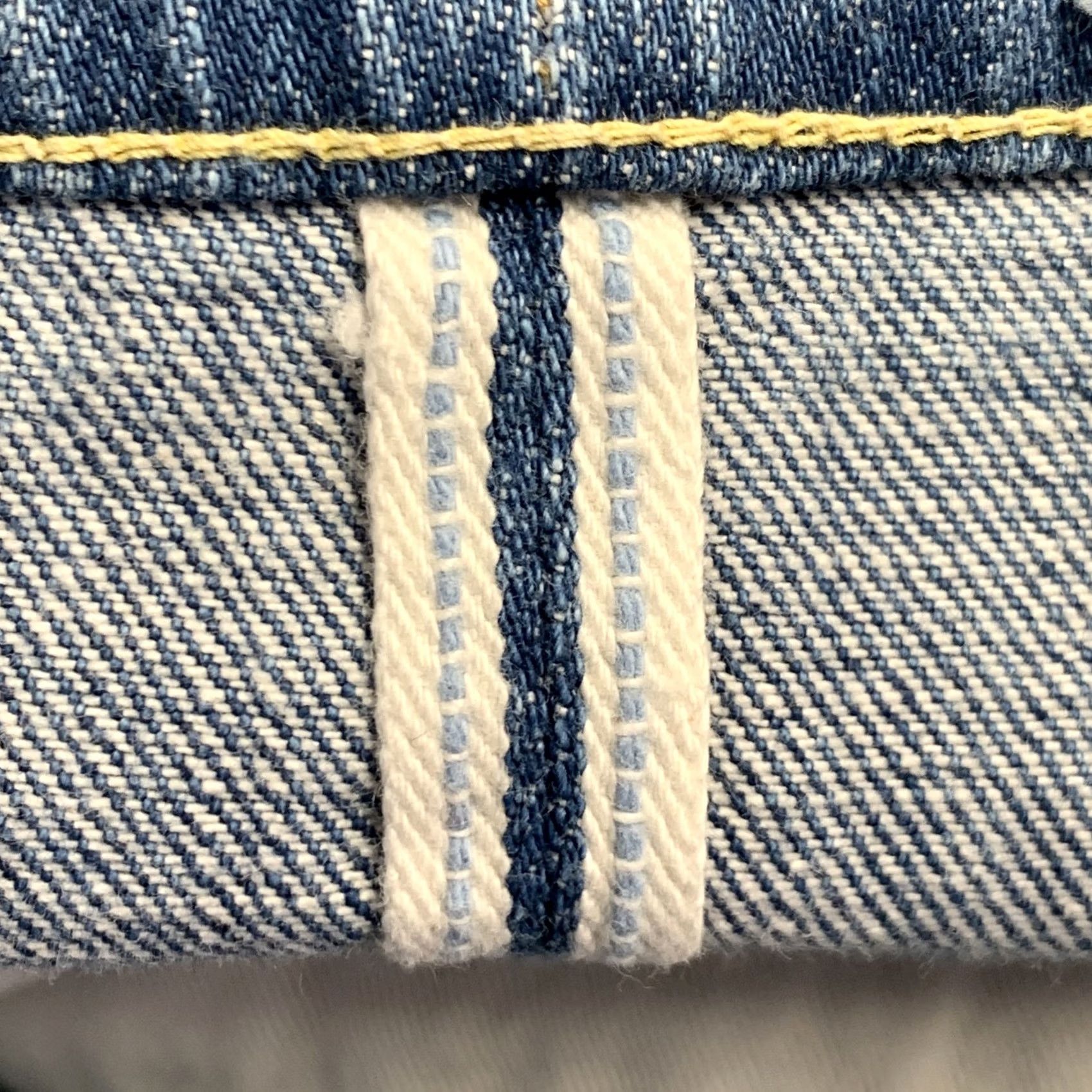 Visvim VISVIM Jeans 34 Blue Distressed Selvedge Button Fly Adult Mens Regular Inseam 29 Japan Size US 34 / EU 50 - 8 Thumbnail