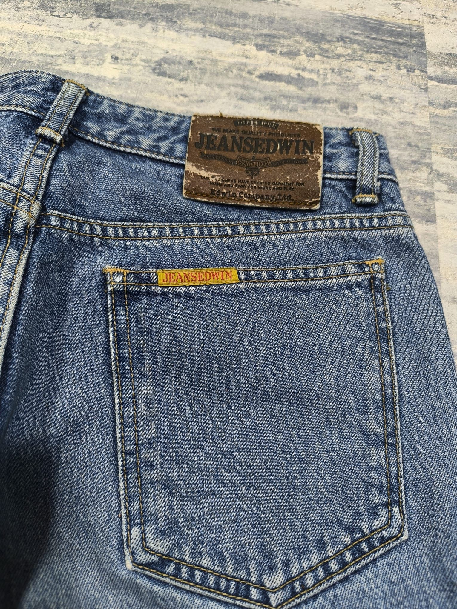 Edwin vtg edwin made in japan high waist regular fit archive Size US 29 - 3 Thumbnail