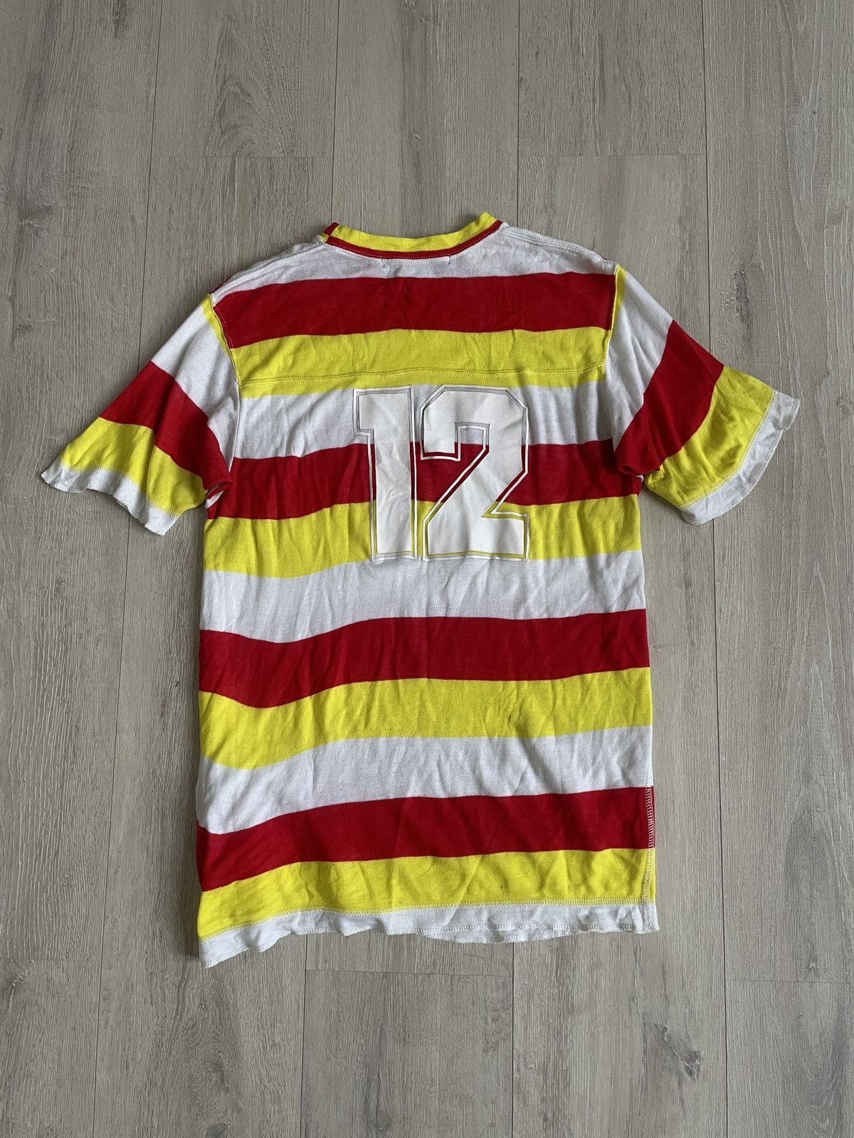 Junya Watanabe Junya Watanabe SS07 striped cotton jersey Size US S / EU 44-46 / 1 - 2 Thumbnail
