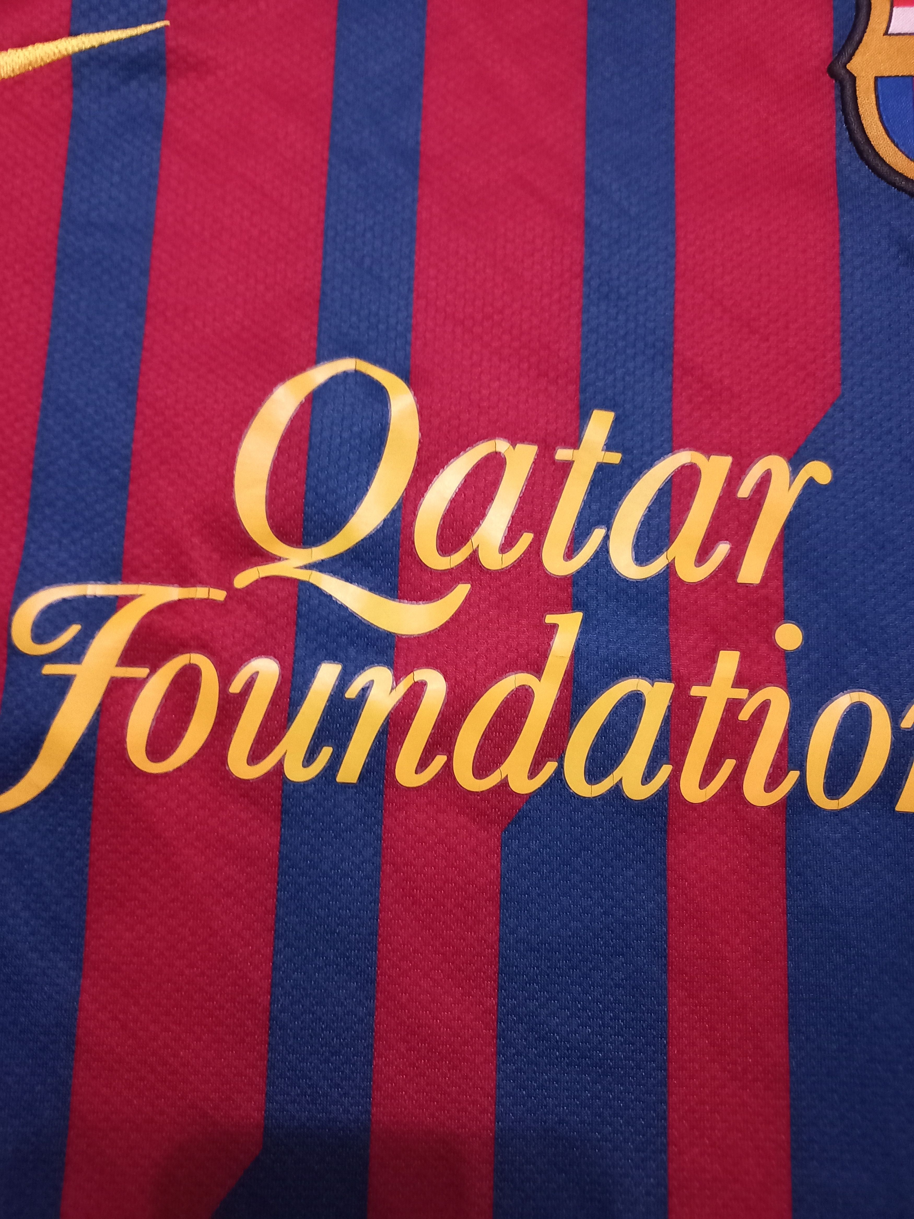 Nike × Vintage Jersey Barcelona 2011-2012 Size US M / EU 48-50 / 2 - 9 Thumbnail
