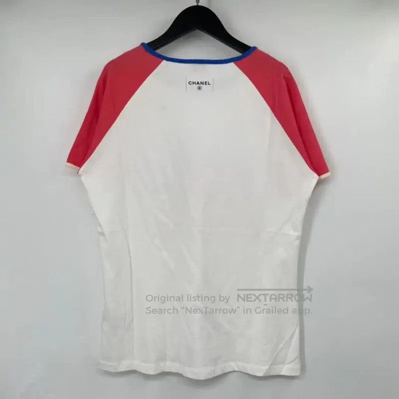 Chanel Chanel Summer Colorblock Cotton T-Shirt . Size XS / US 0-2 / IT 36-38 - 2 Thumbnail