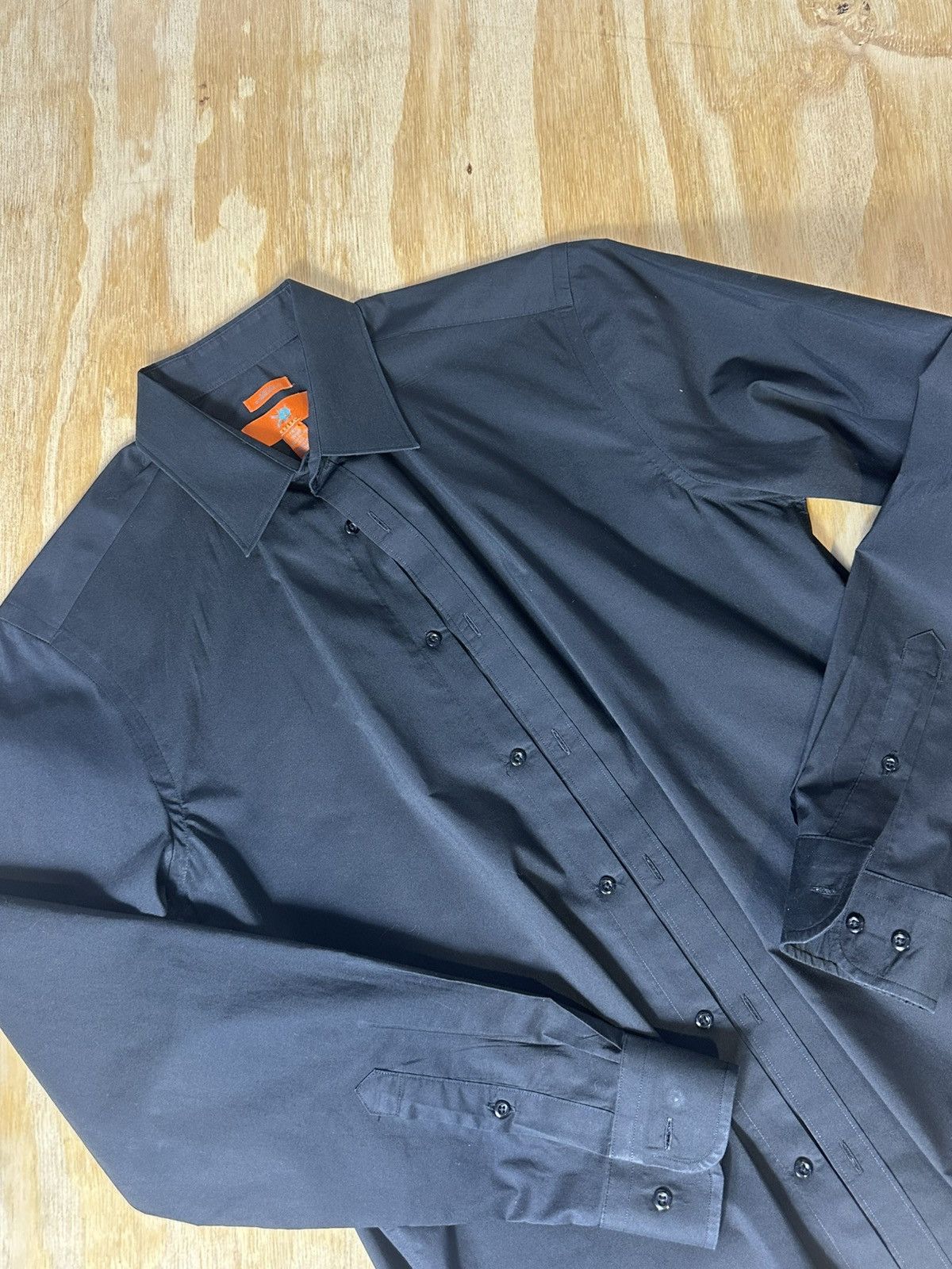 Other Men’s Black Dress Shirt Long Sleeve Button Down Size 34/35 Size US M / EU 48-50 / 2 - 1 Thumbnail