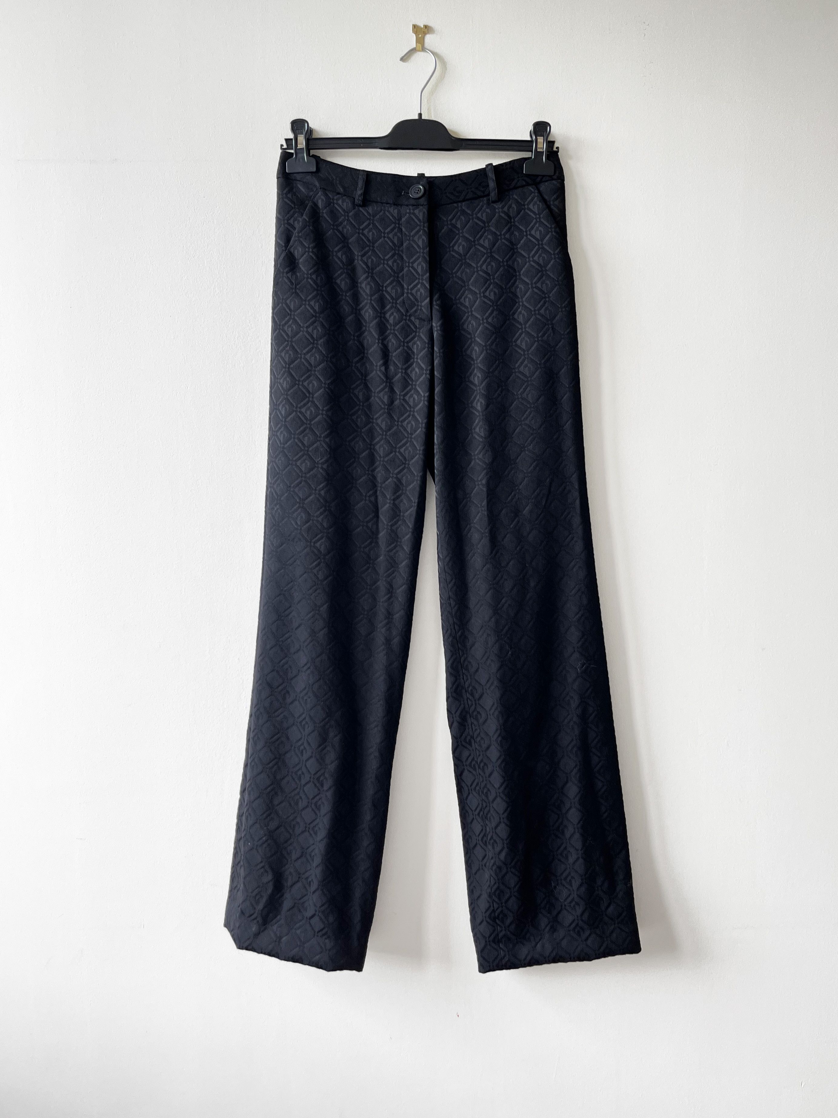 パンツ MARINE SERRE Cut-out embroidery pants Marine Serre Cut-Out Embroidery Pants | Grailed