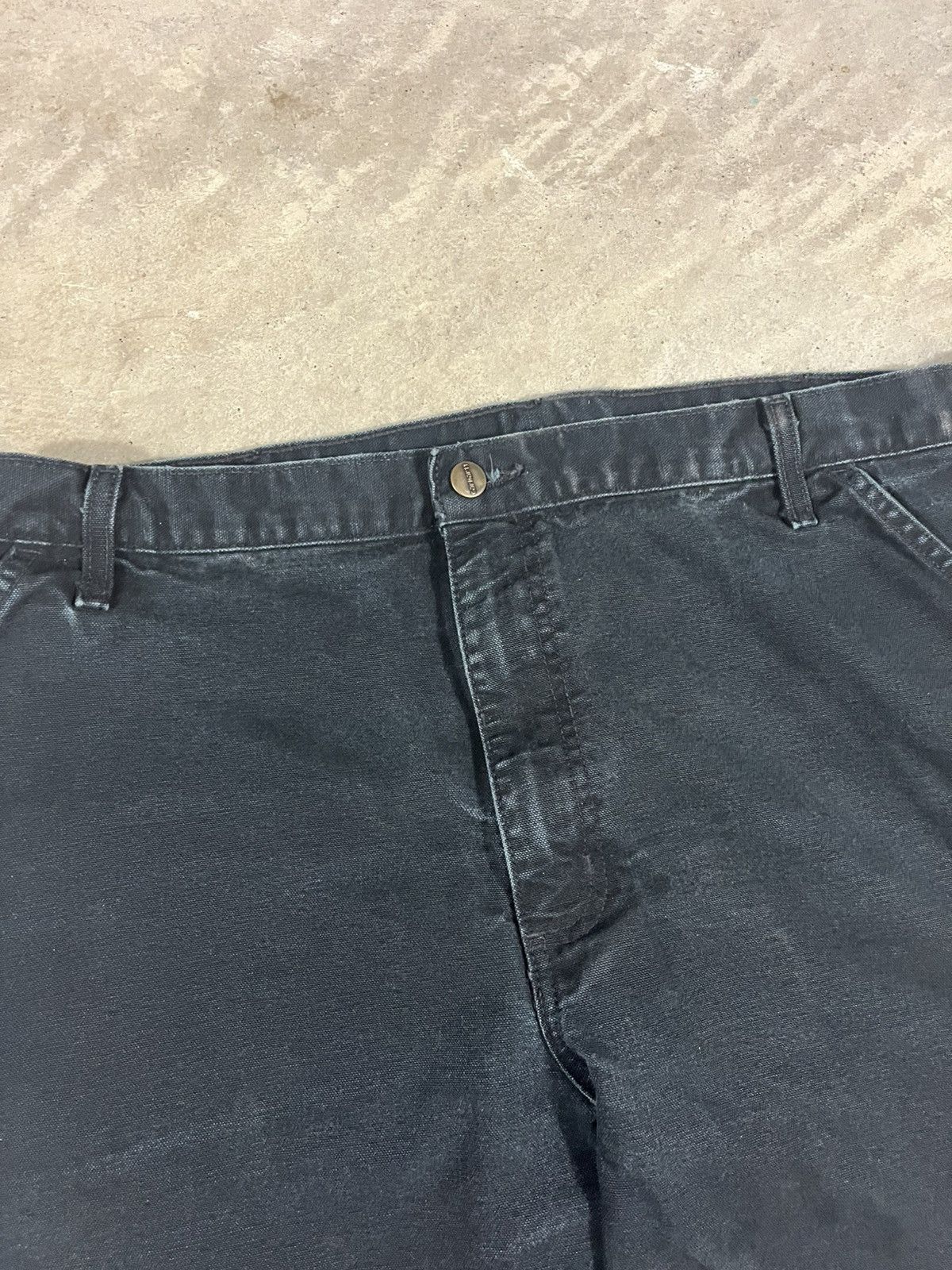 Carhartt Carhartt B11 BLK Work Pants Faded Black 40x30 Size US 40 / EU 56 - 4 Thumbnail