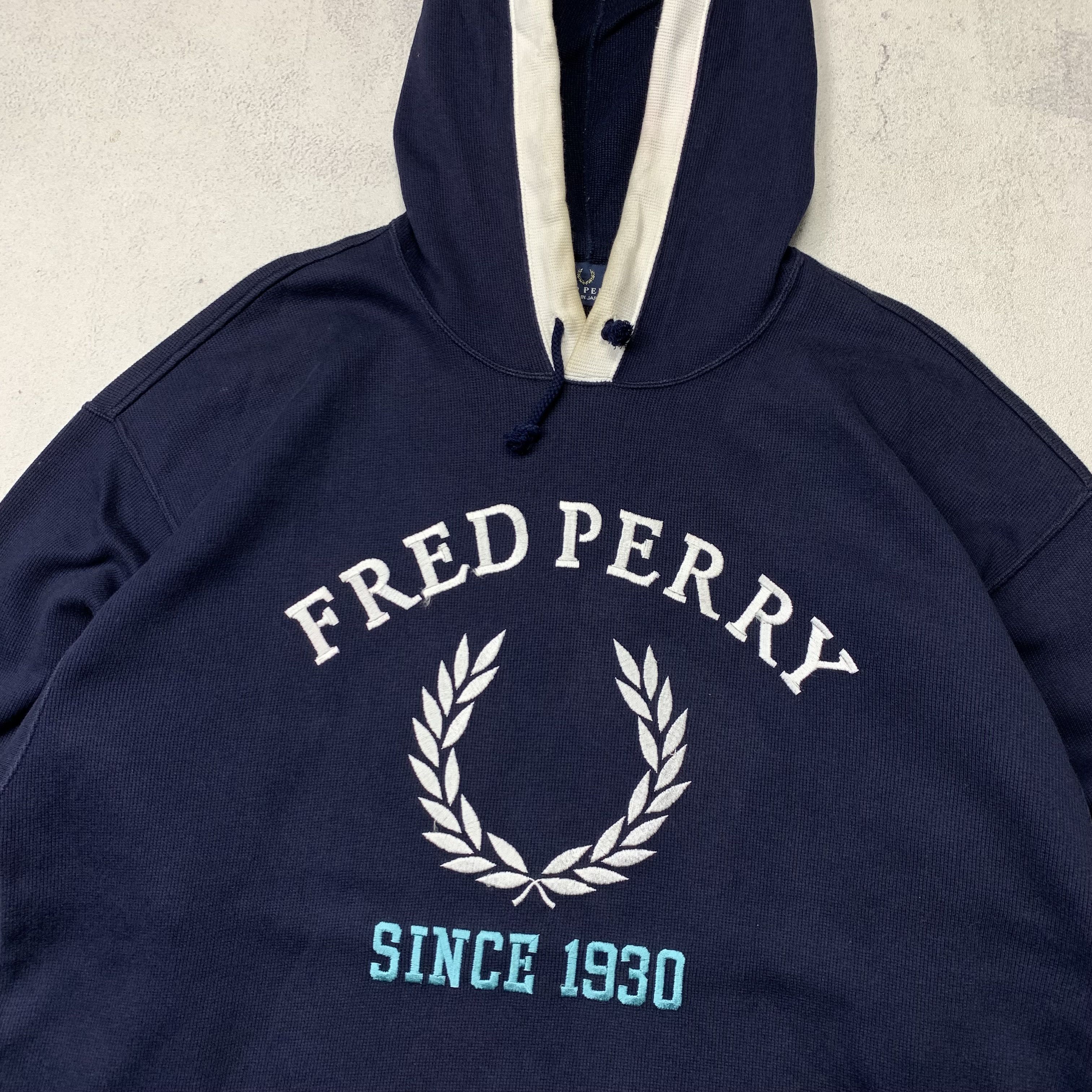 Fred Perry Vintage 90s Fred Perry Hoodie Size US M / EU 48-50 / 2 - 2 Thumbnail