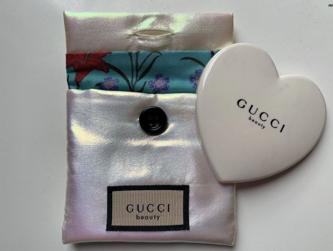Gucci Gucci heart shape pocket mirror Size ONE SIZE - 1 Thumbnail