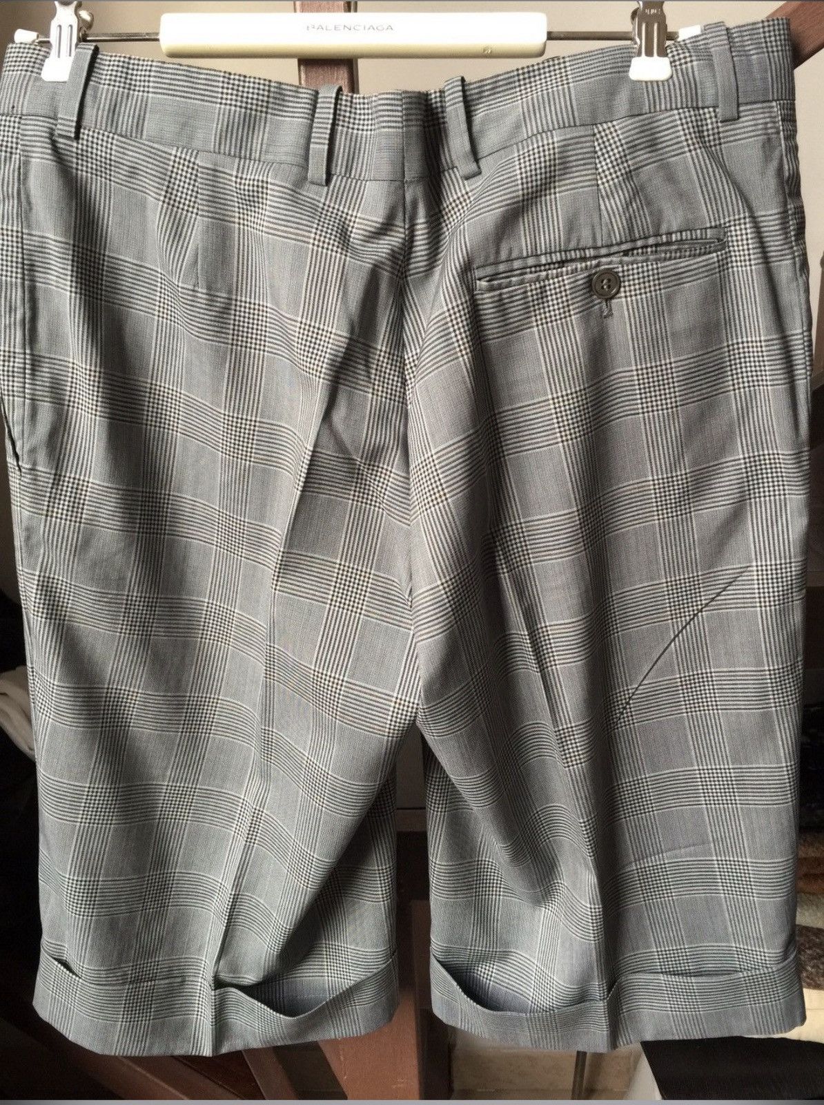 Alexander McQueen Prince of wales bermuda Size US 33 - 2 Thumbnail