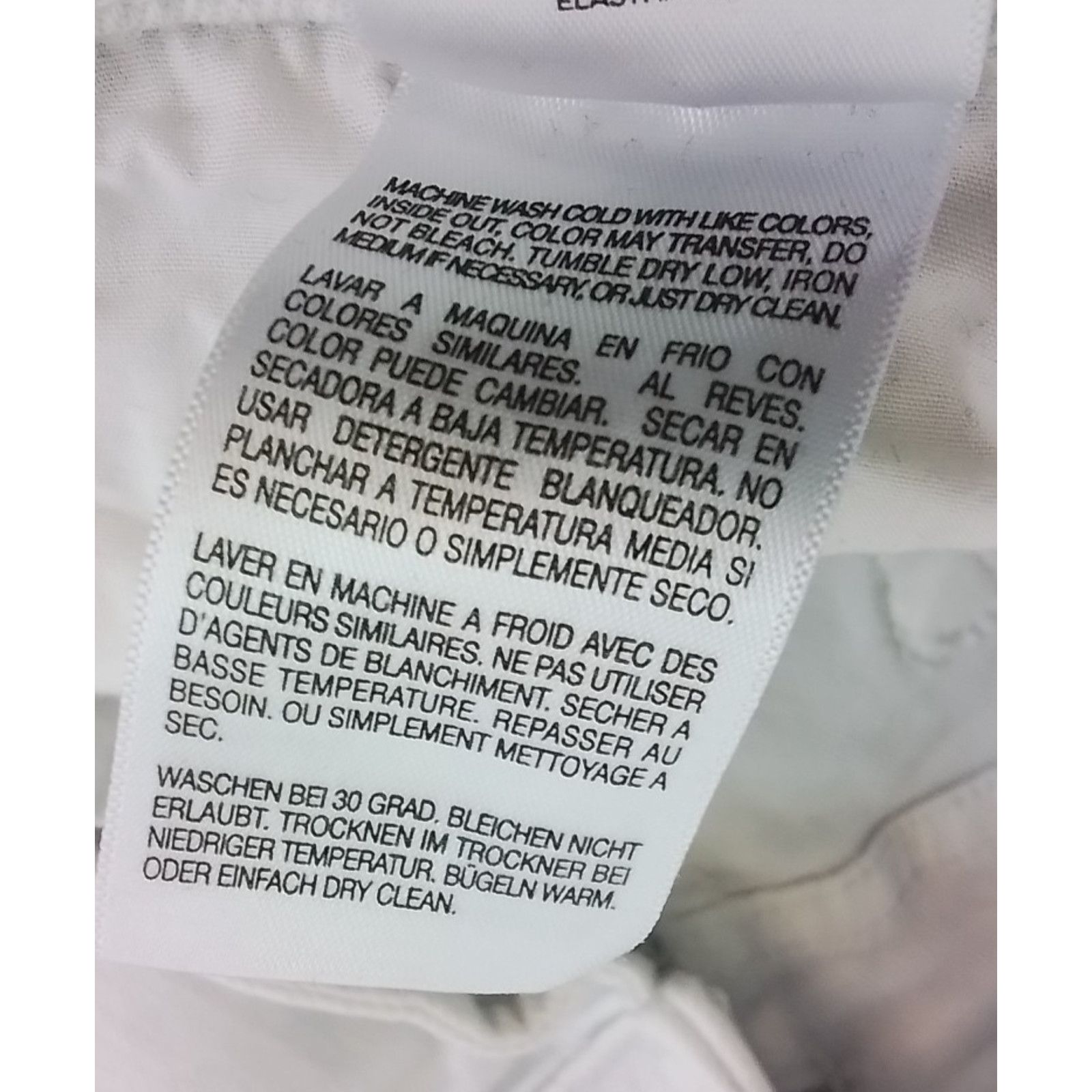 MOTHER Mother Mid Rise Dazzler Jeans Women's 31 x 27 White Size 31" - 9 Thumbnail